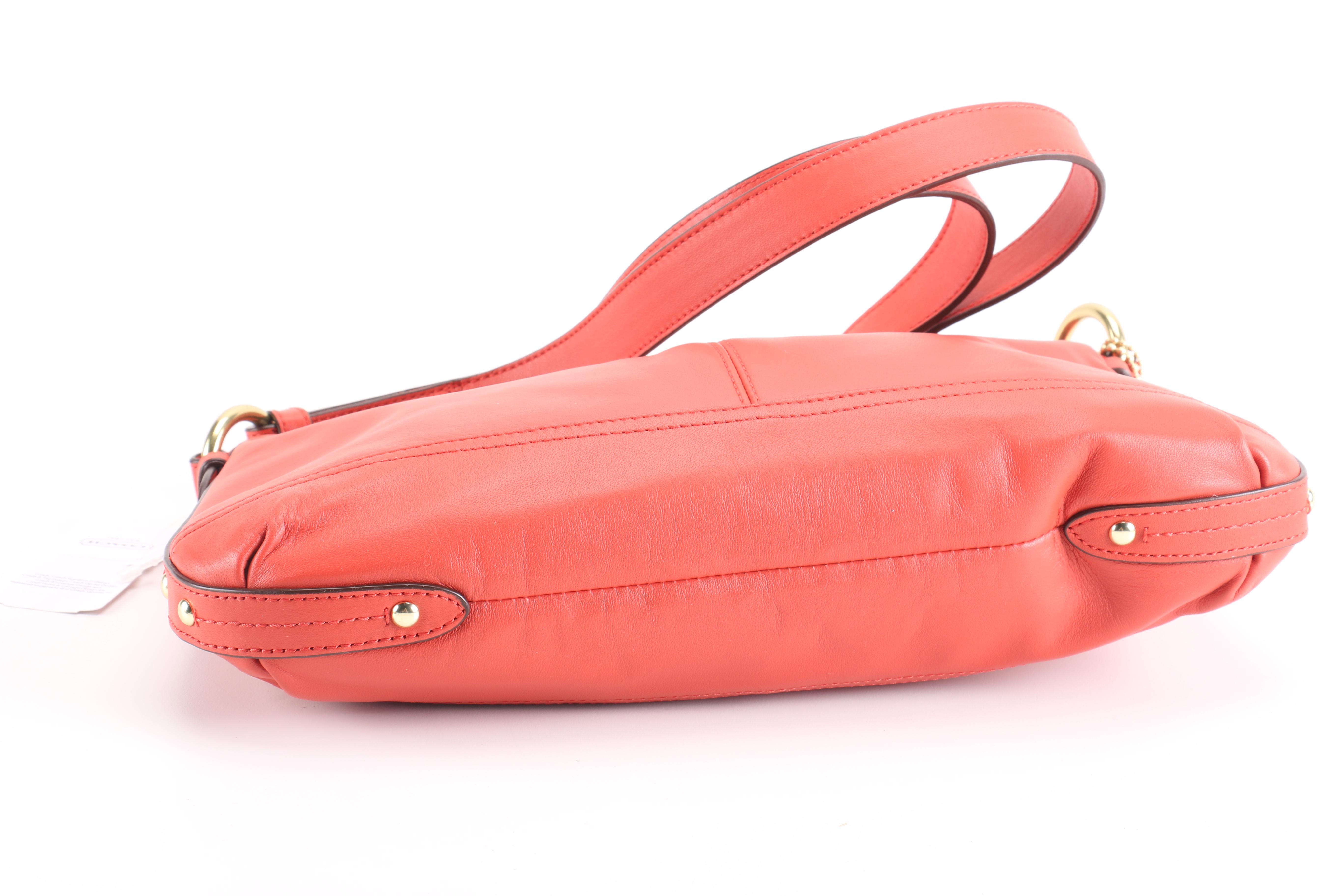 Coach Leather Shoulder Bag and Wallet