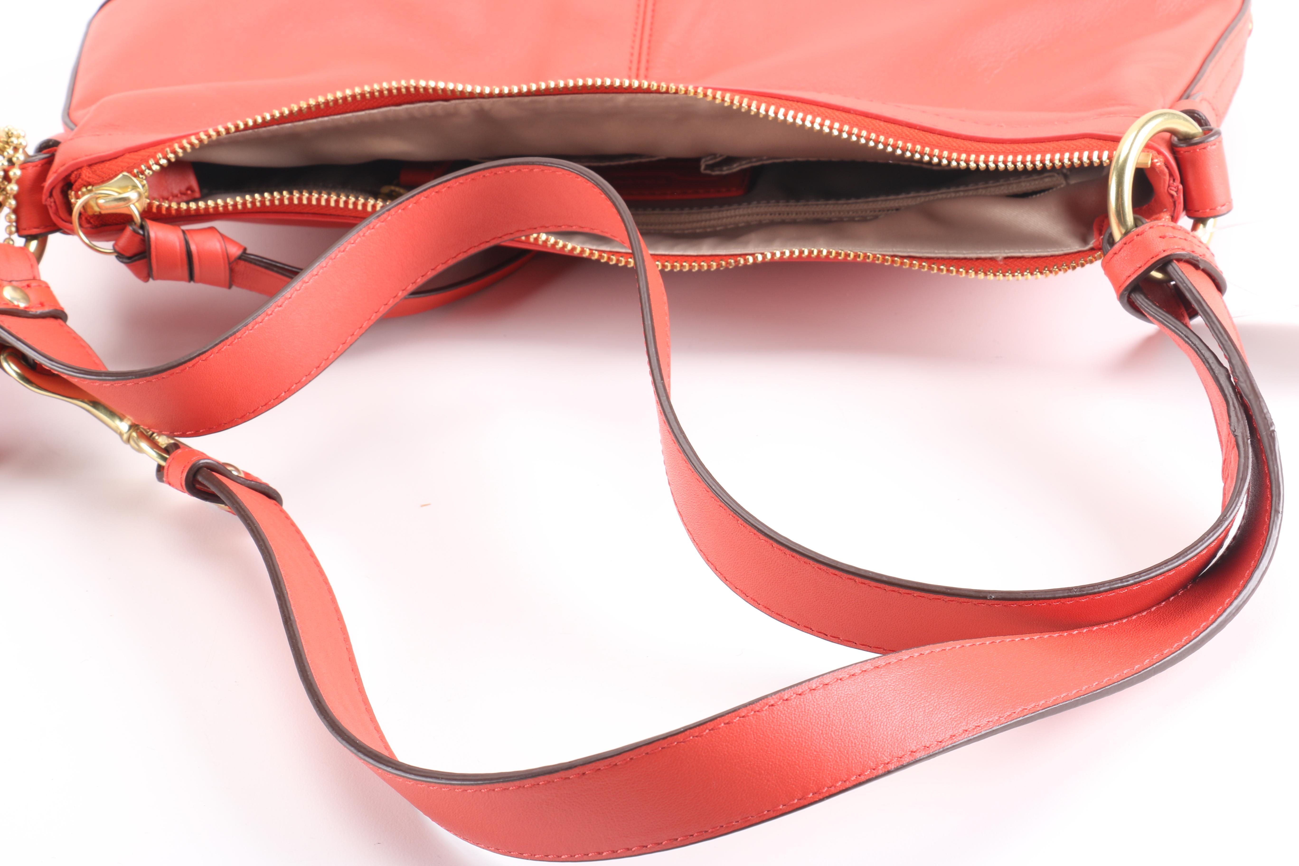 Coach Leather Shoulder Bag and Wallet