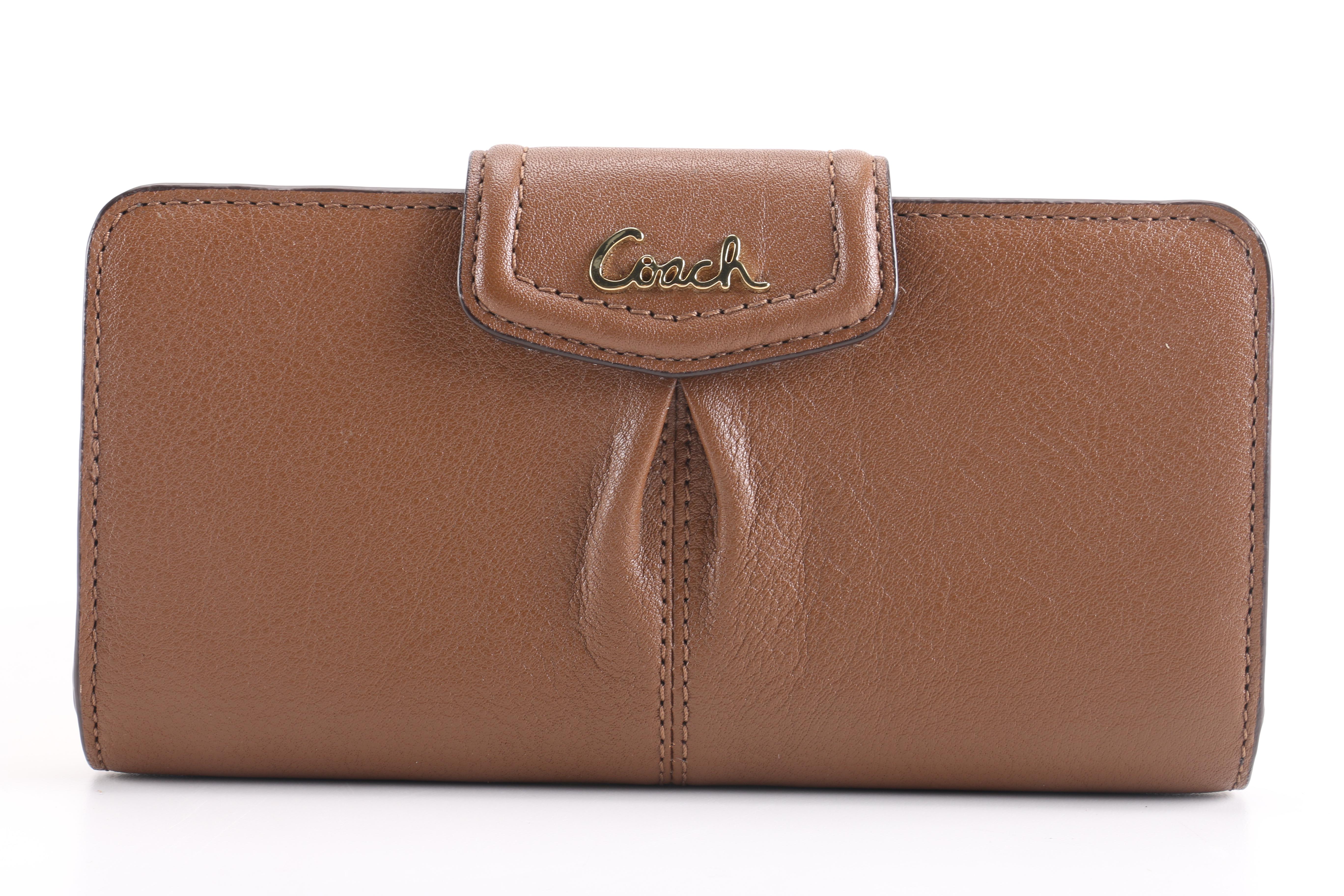 Coach Leather Shoulder Bag and Wallet