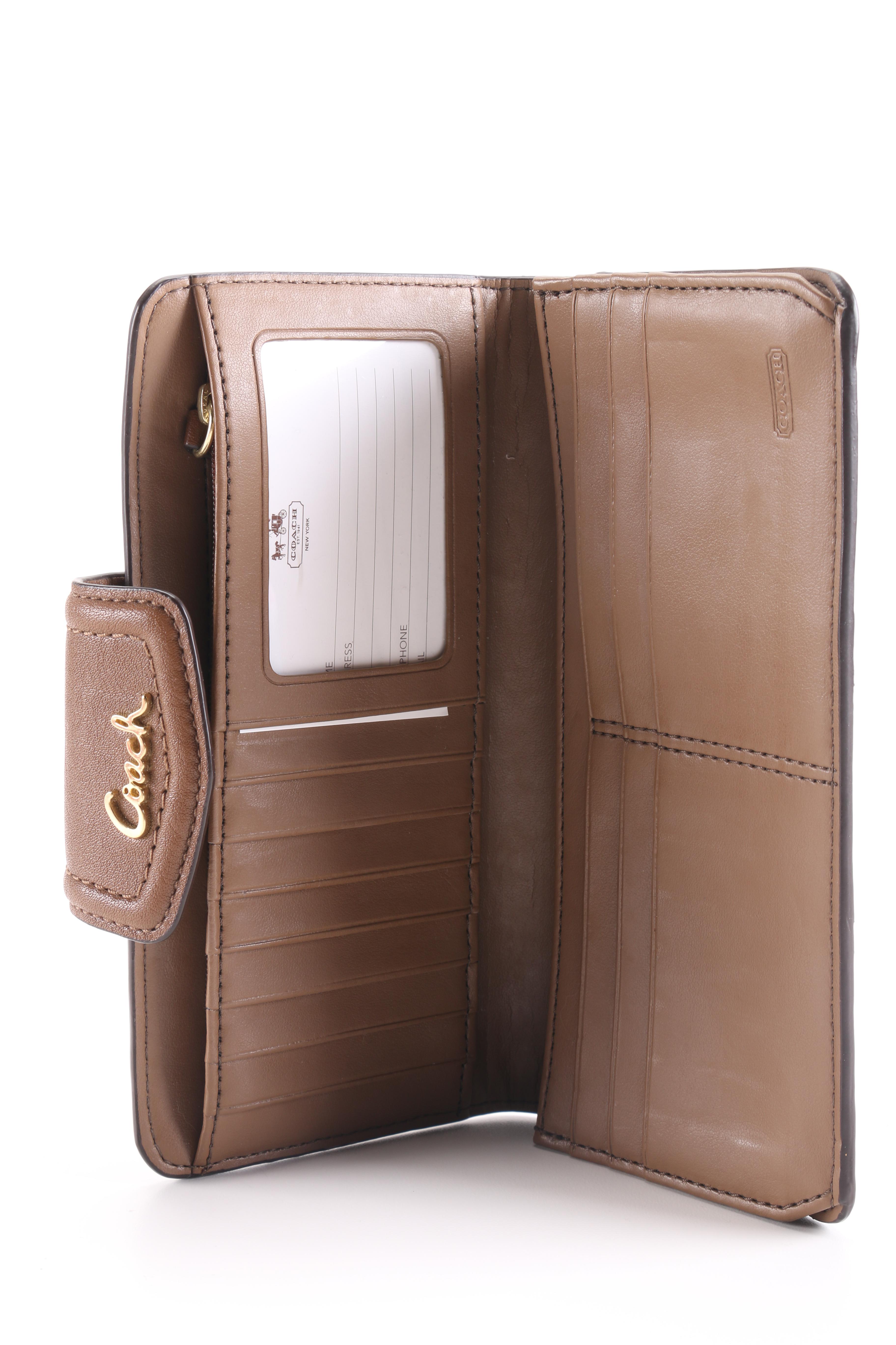 Coach Leather Shoulder Bag and Wallet