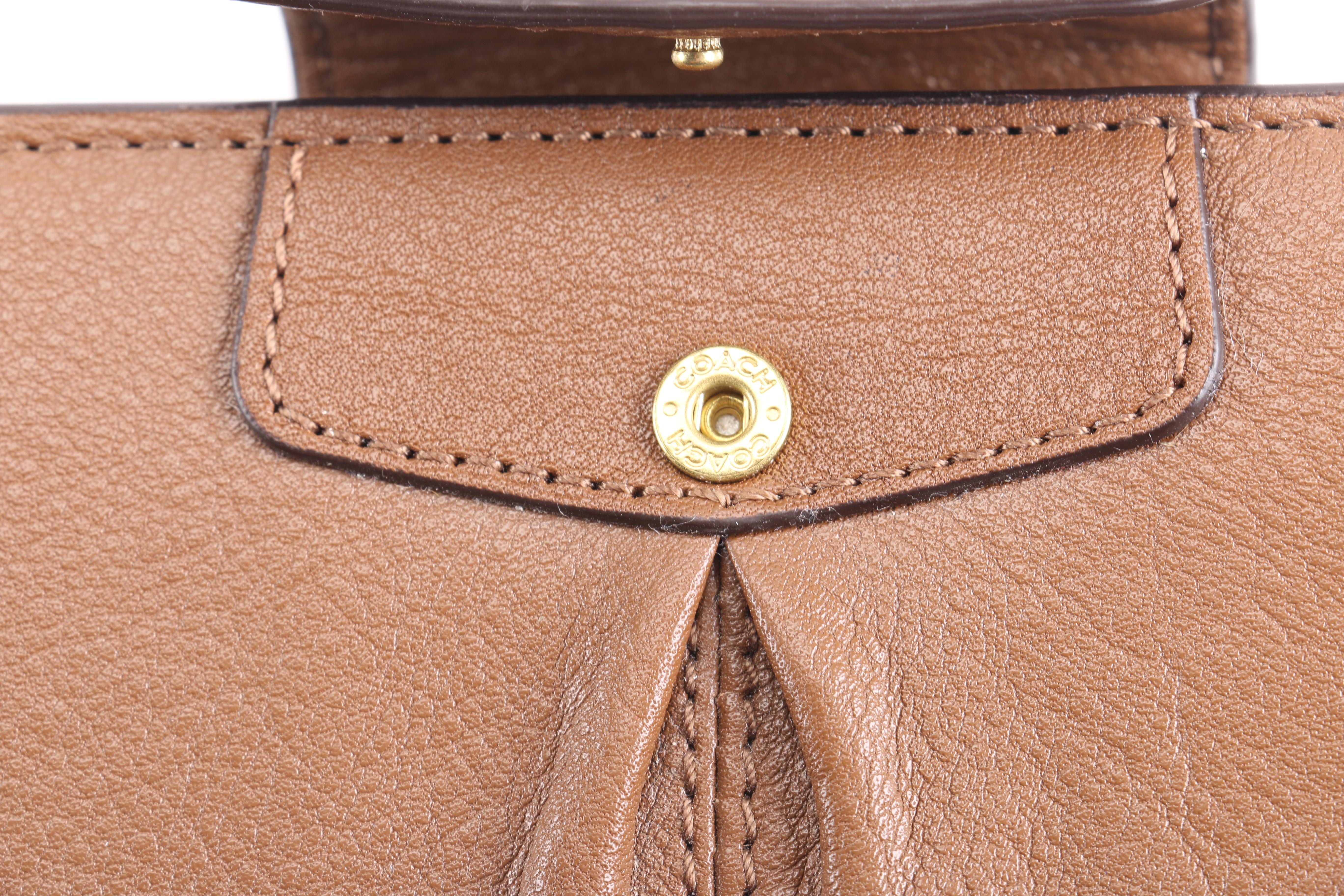 Coach Leather Shoulder Bag and Wallet