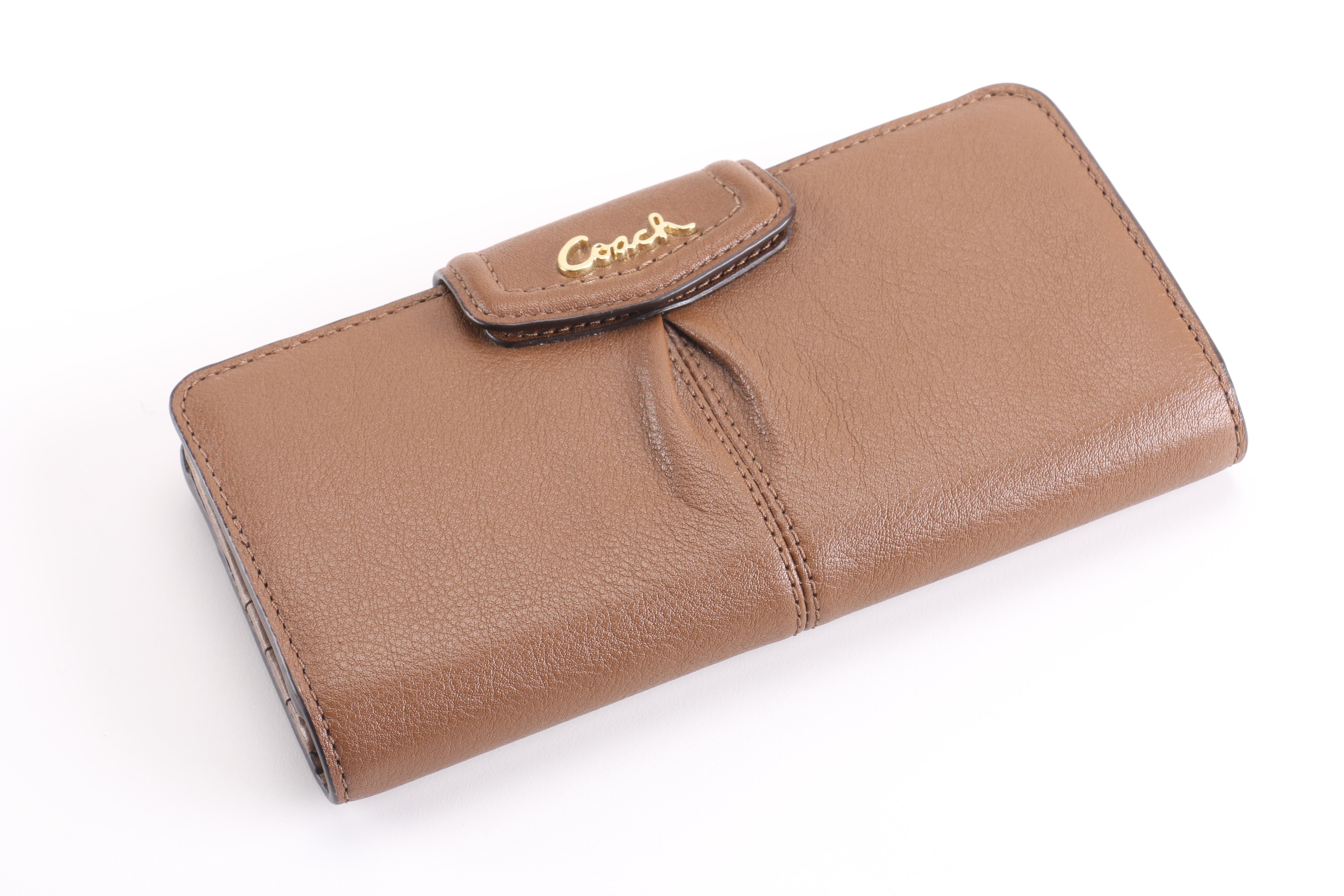 Coach Leather Shoulder Bag and Wallet