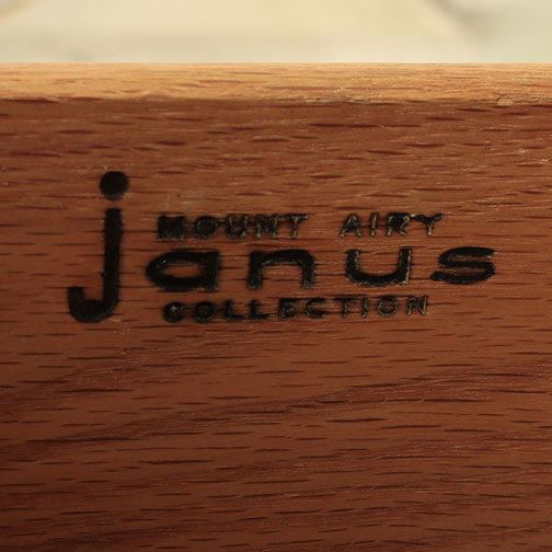 Mid Century Modern "Janus" Dressers and Nightstand by Mount Airy