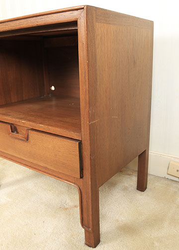 Mid Century Modern "Janus" Dressers and Nightstand by Mount Airy