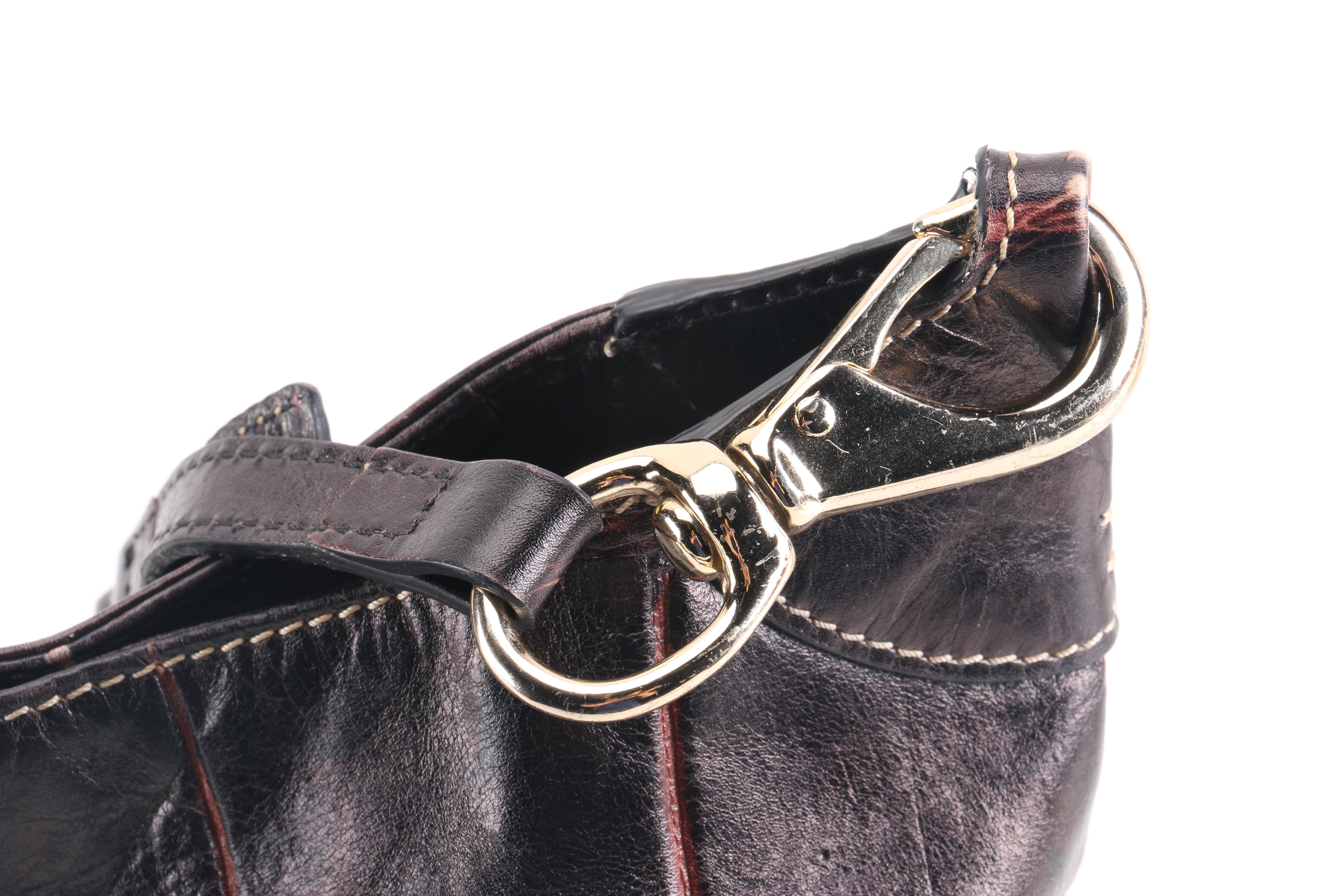 Dooney & Bourke Embossed Hobo Shoulder Satchel