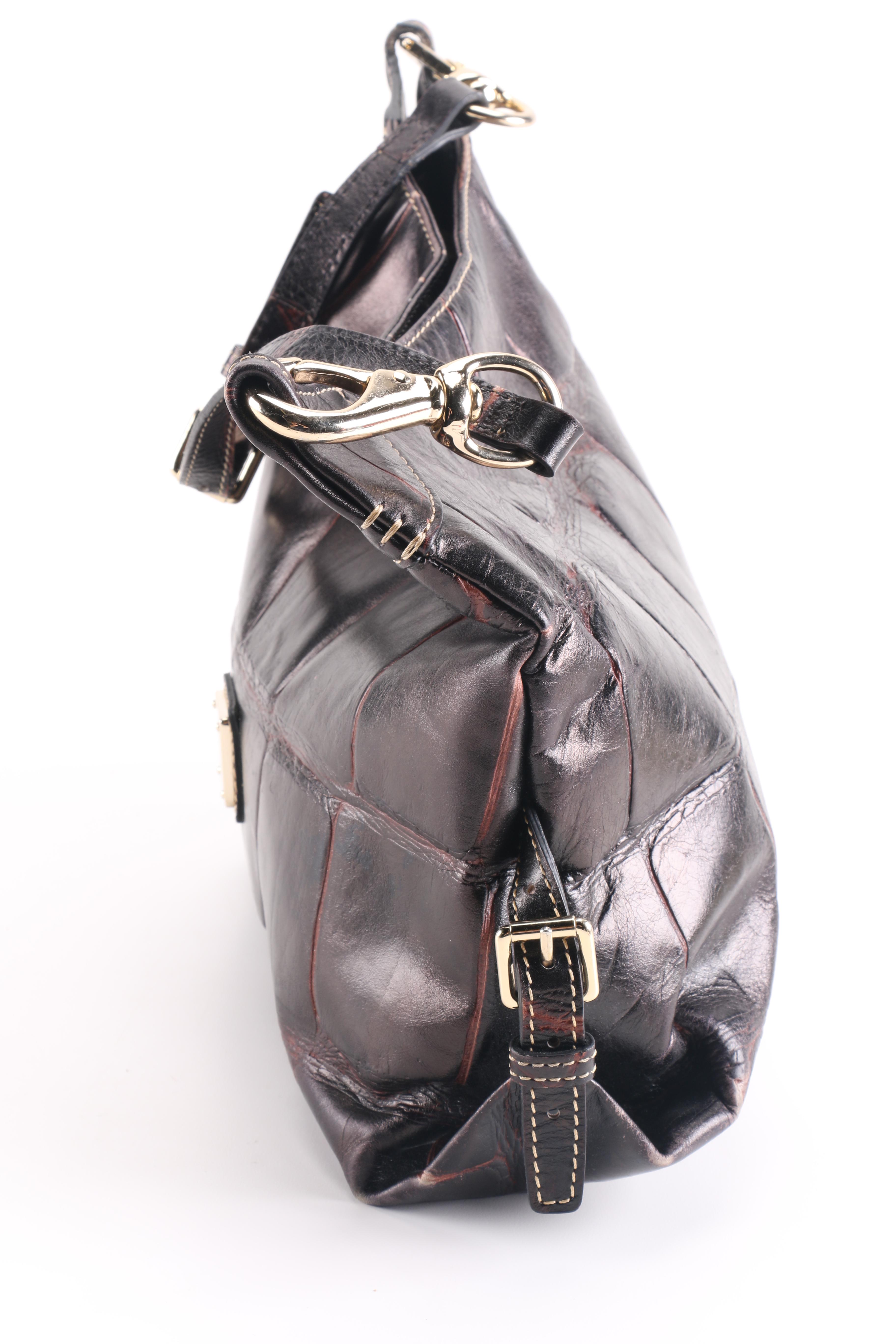 Dooney & Bourke Embossed Hobo Shoulder Satchel