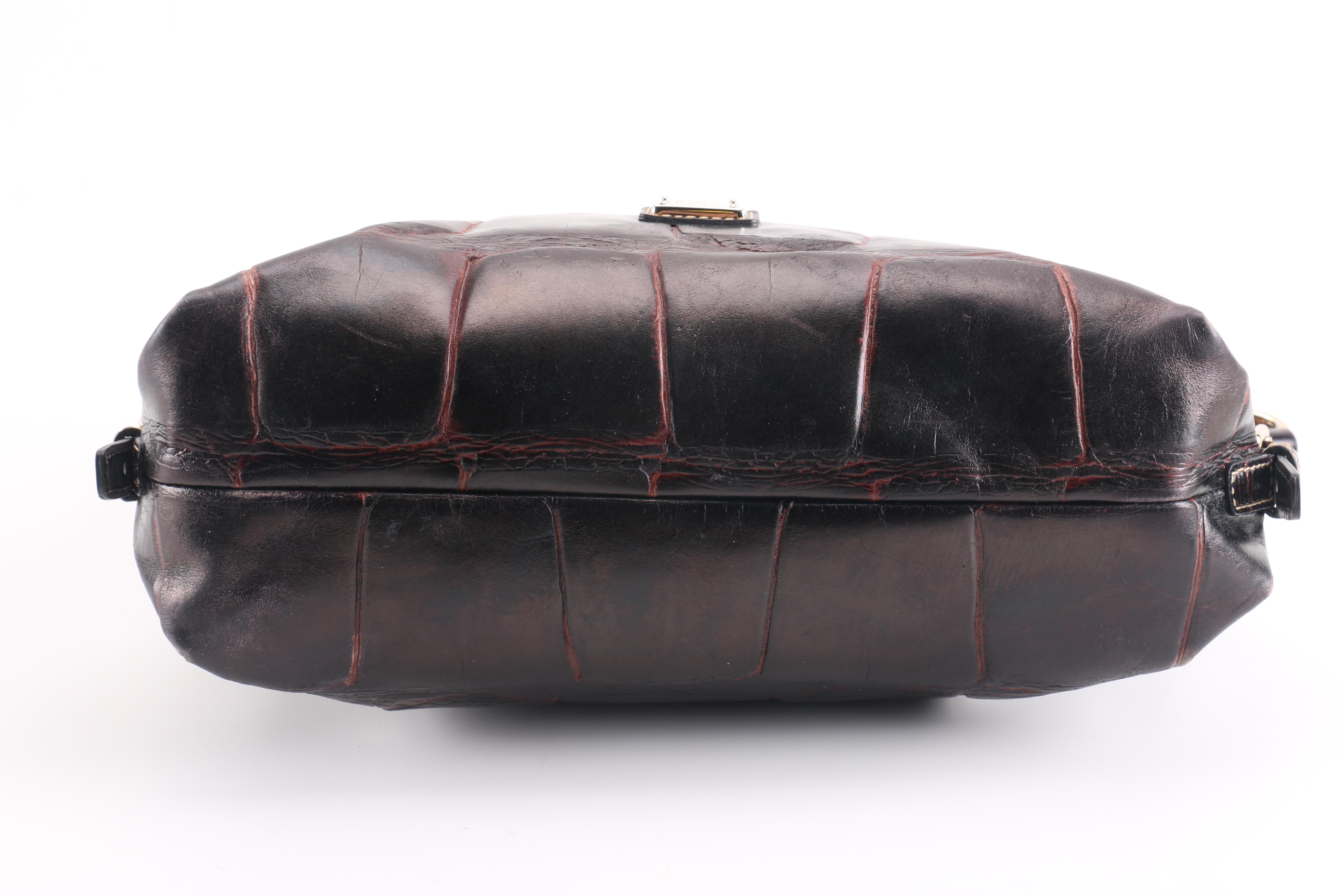 Dooney & Bourke Embossed Hobo Shoulder Satchel