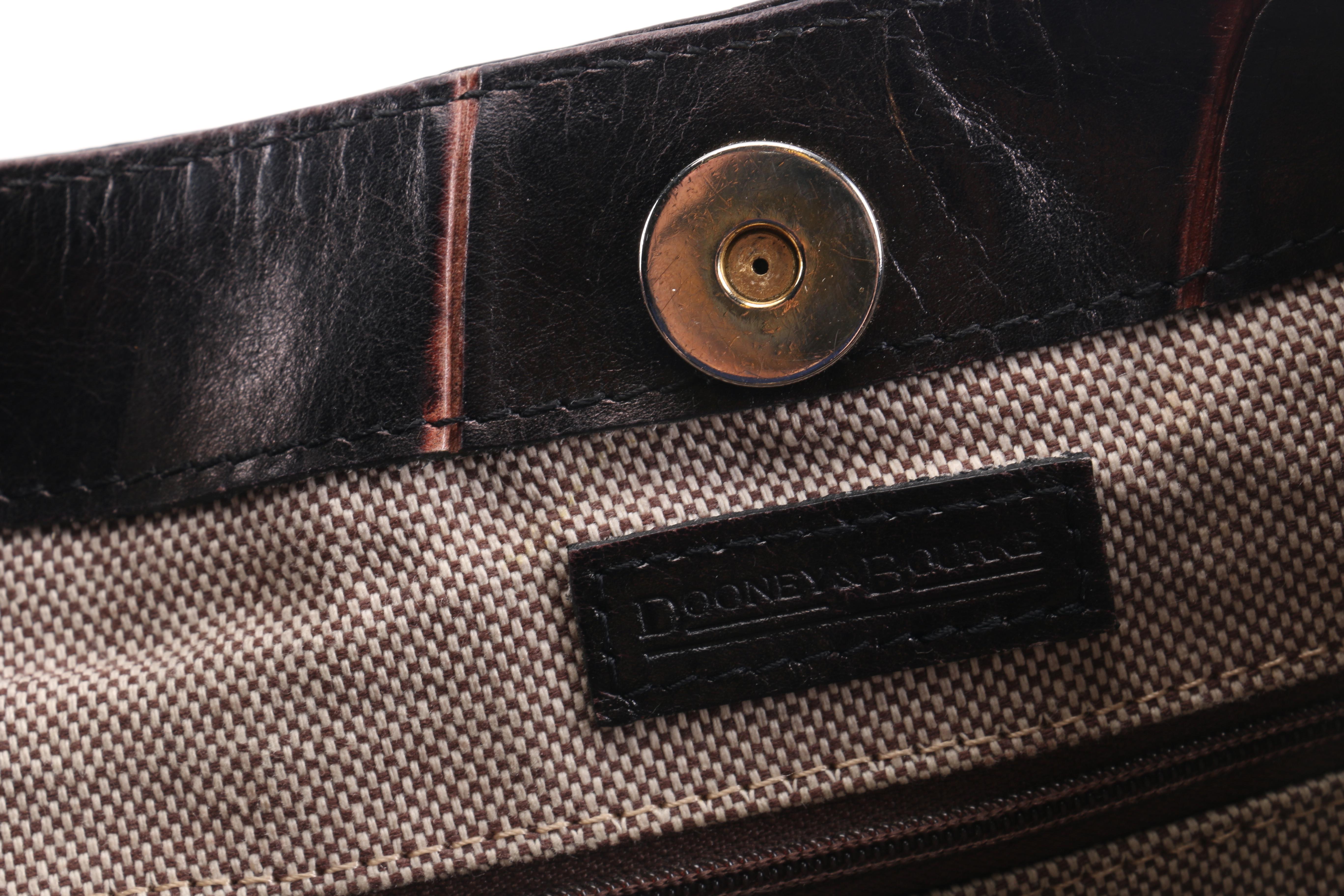 Dooney & Bourke Embossed Hobo Shoulder Satchel