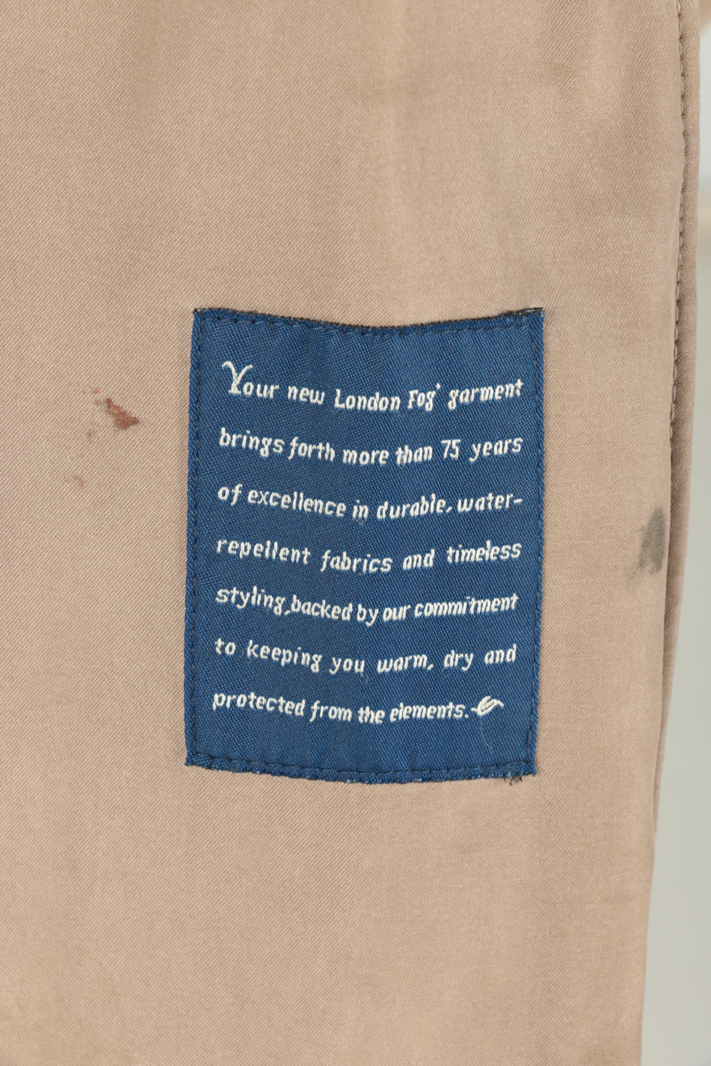 London Fog Trench Coats