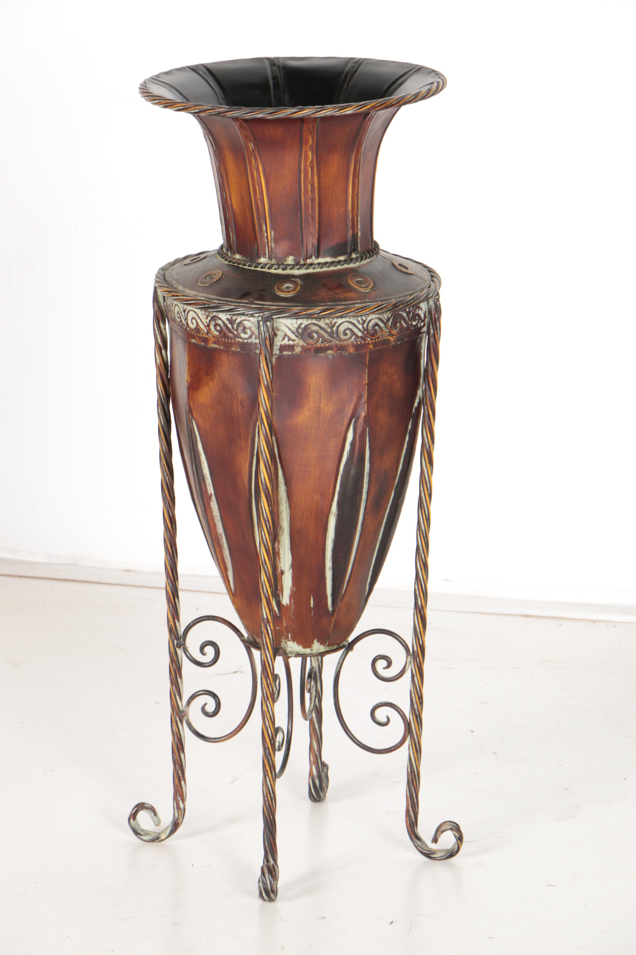 Wall Panels and Floor Vase