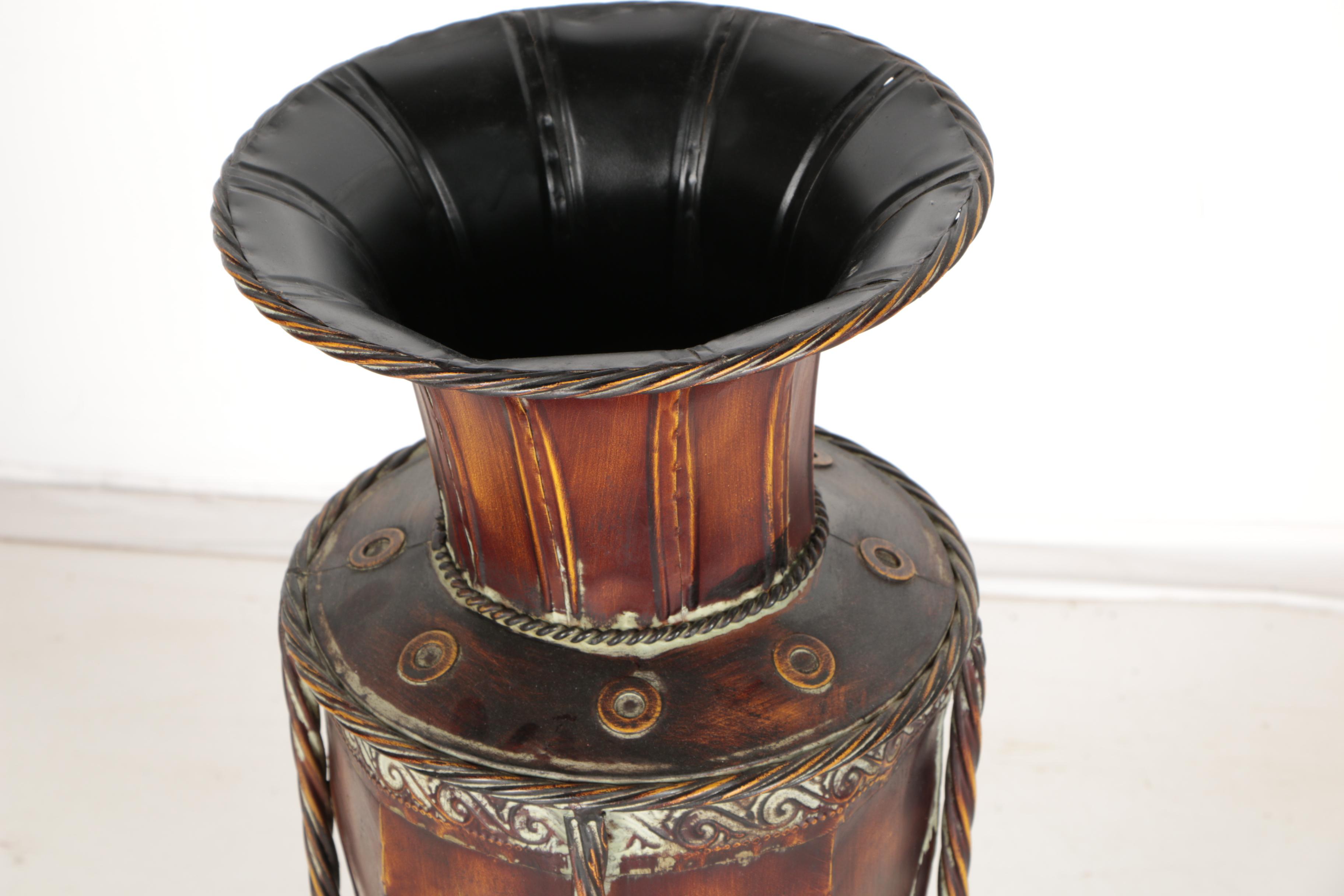 Wall Panels and Floor Vase