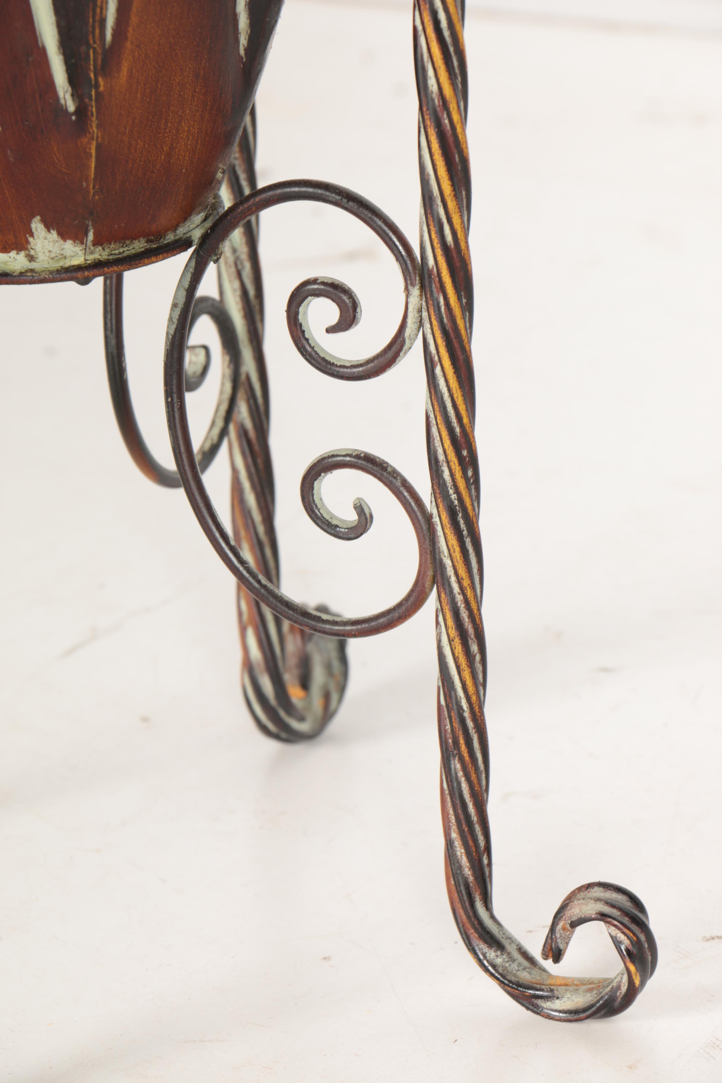 Wall Panels and Floor Vase
