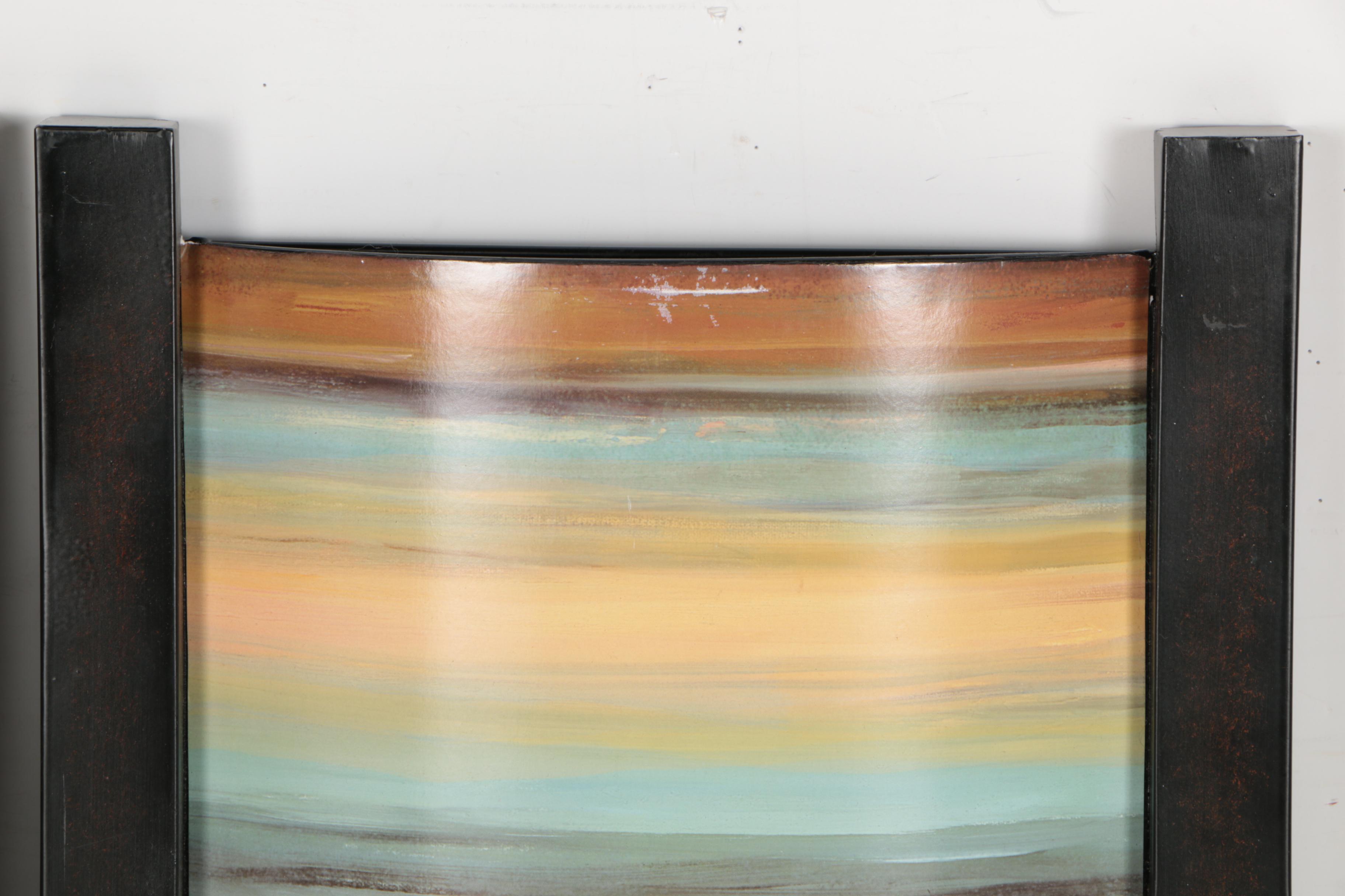 Wall Panels and Floor Vase
