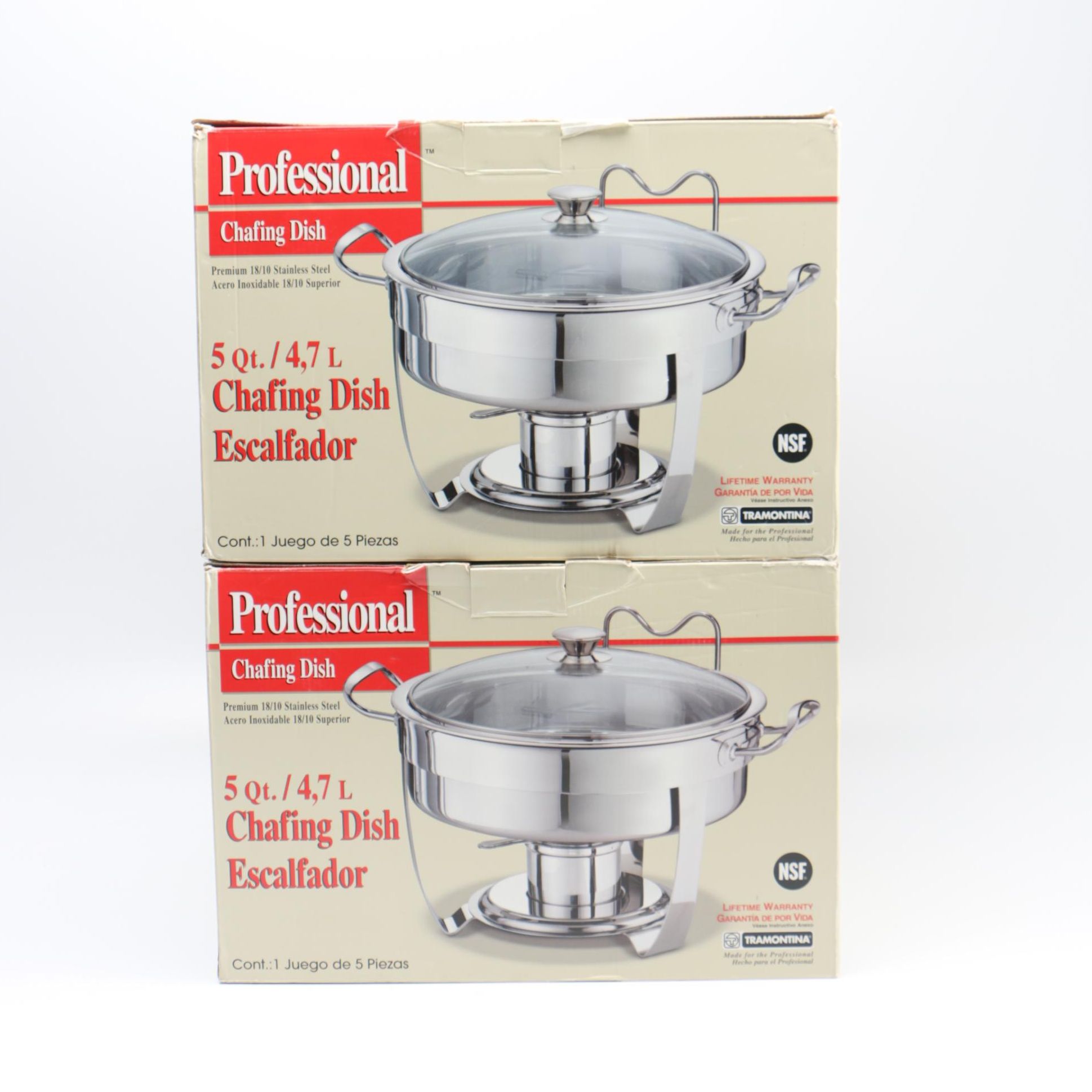 Tramontina Stainless Steel Chafing Dishes