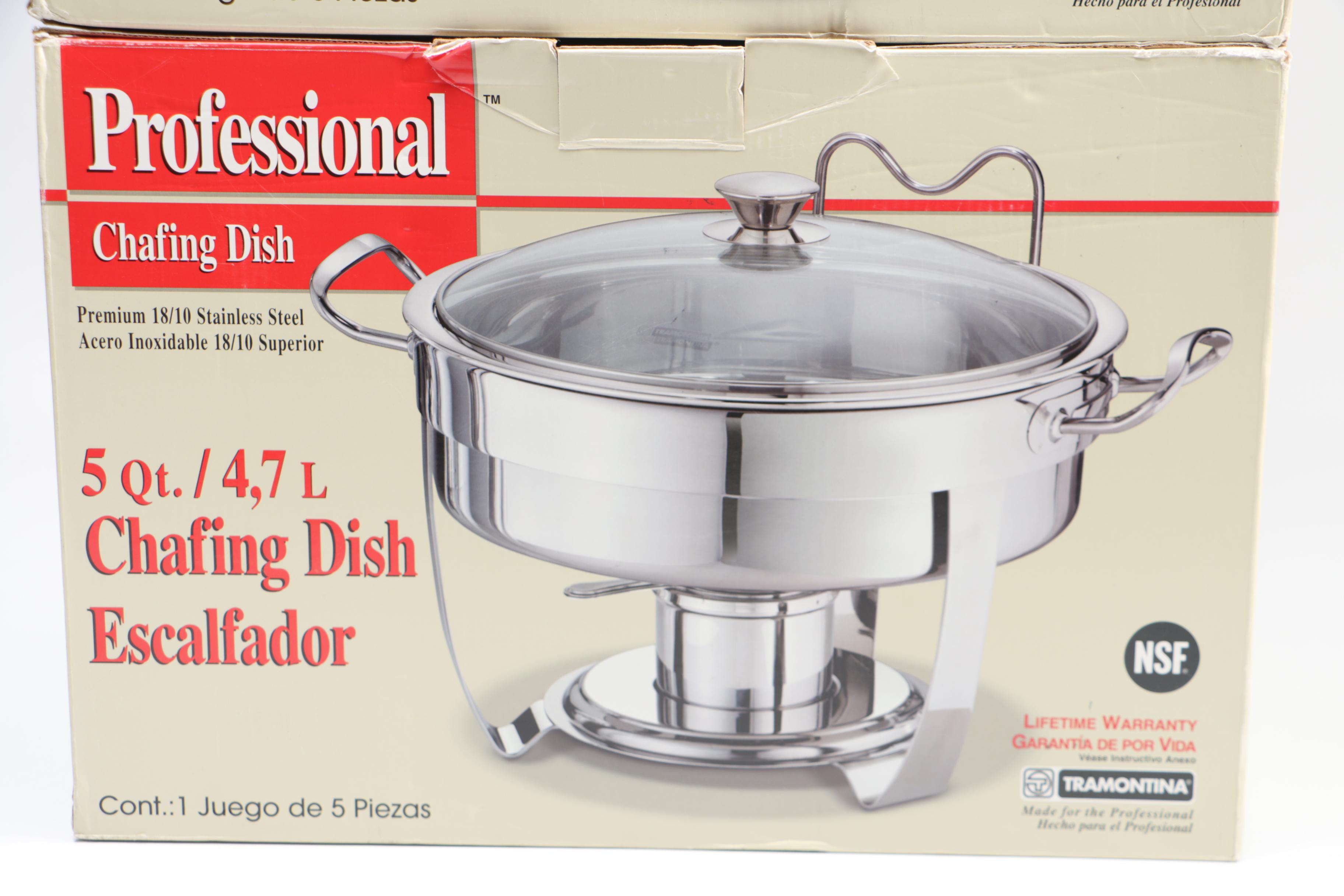 Tramontina Stainless Steel Chafing Dishes