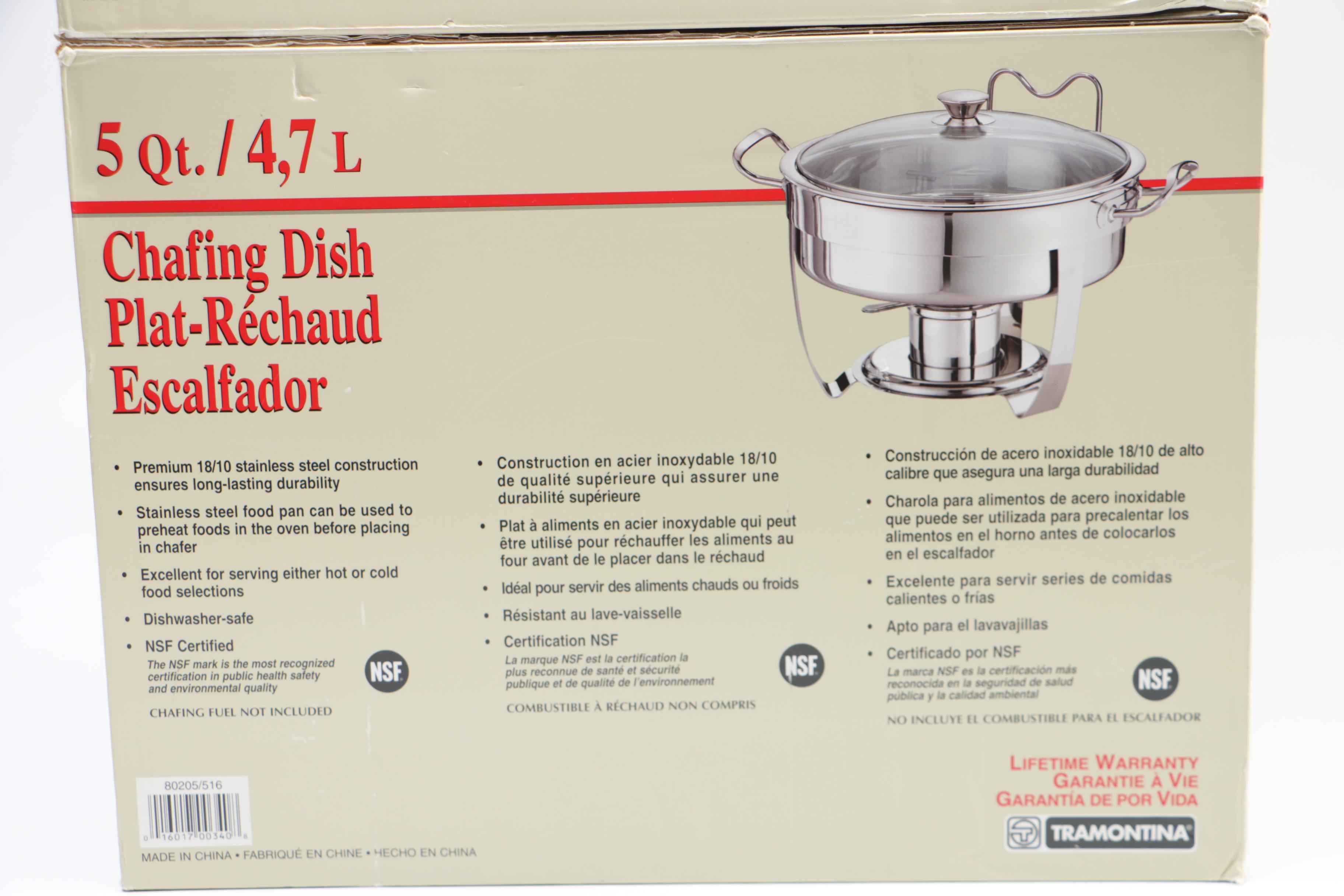 Tramontina Stainless Steel Chafing Dishes