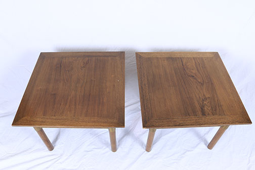 Mid Century Modern End Tables by Johnson-Handley-Johnson