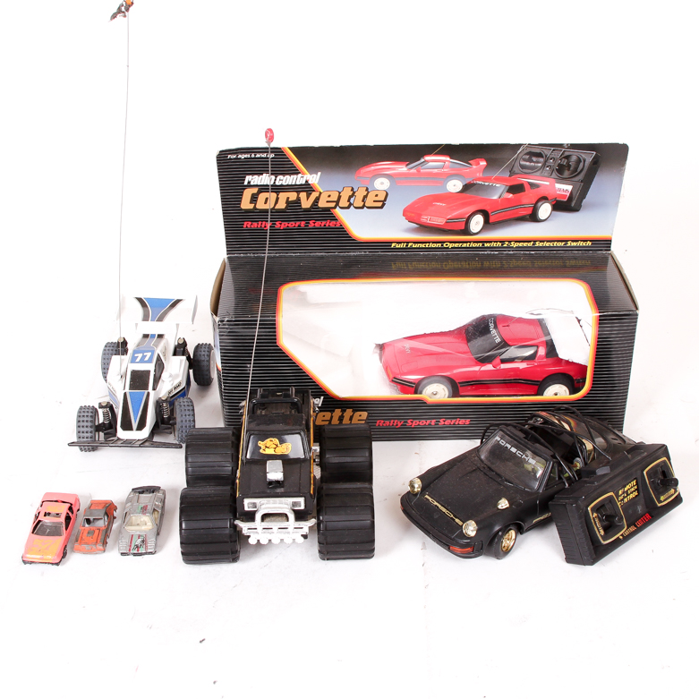 Collection of Vintage Toy Cars