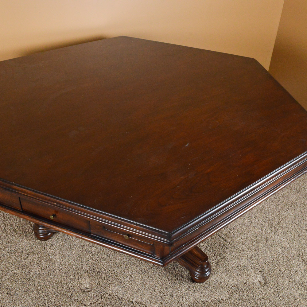 Pedestal Game Table by Frontgate