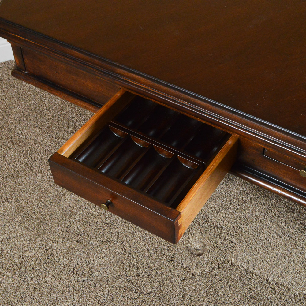 Pedestal Game Table by Frontgate