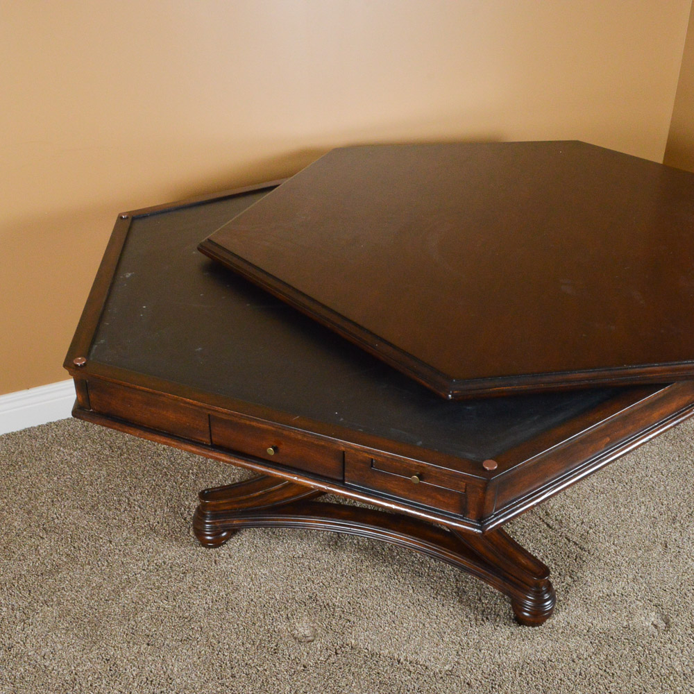 Pedestal Game Table by Frontgate