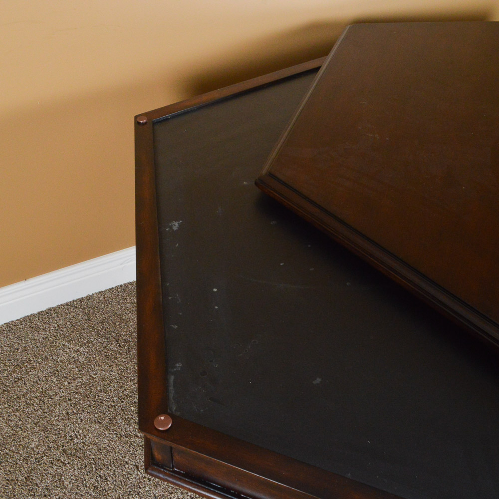 Pedestal Game Table by Frontgate