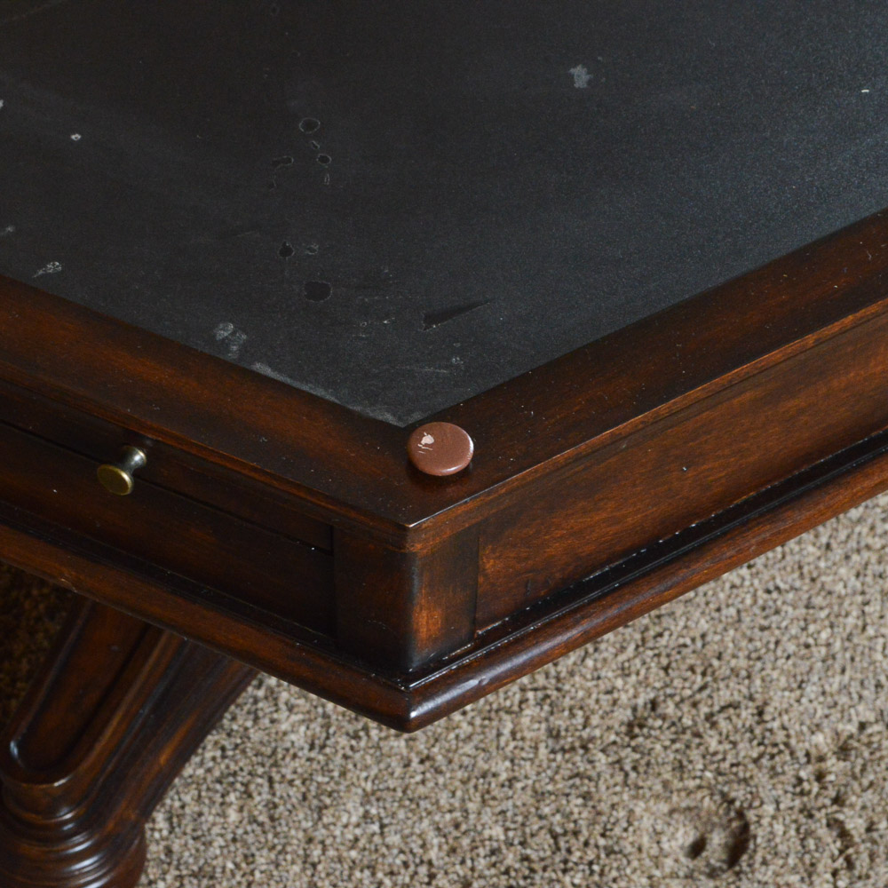 Pedestal Game Table by Frontgate