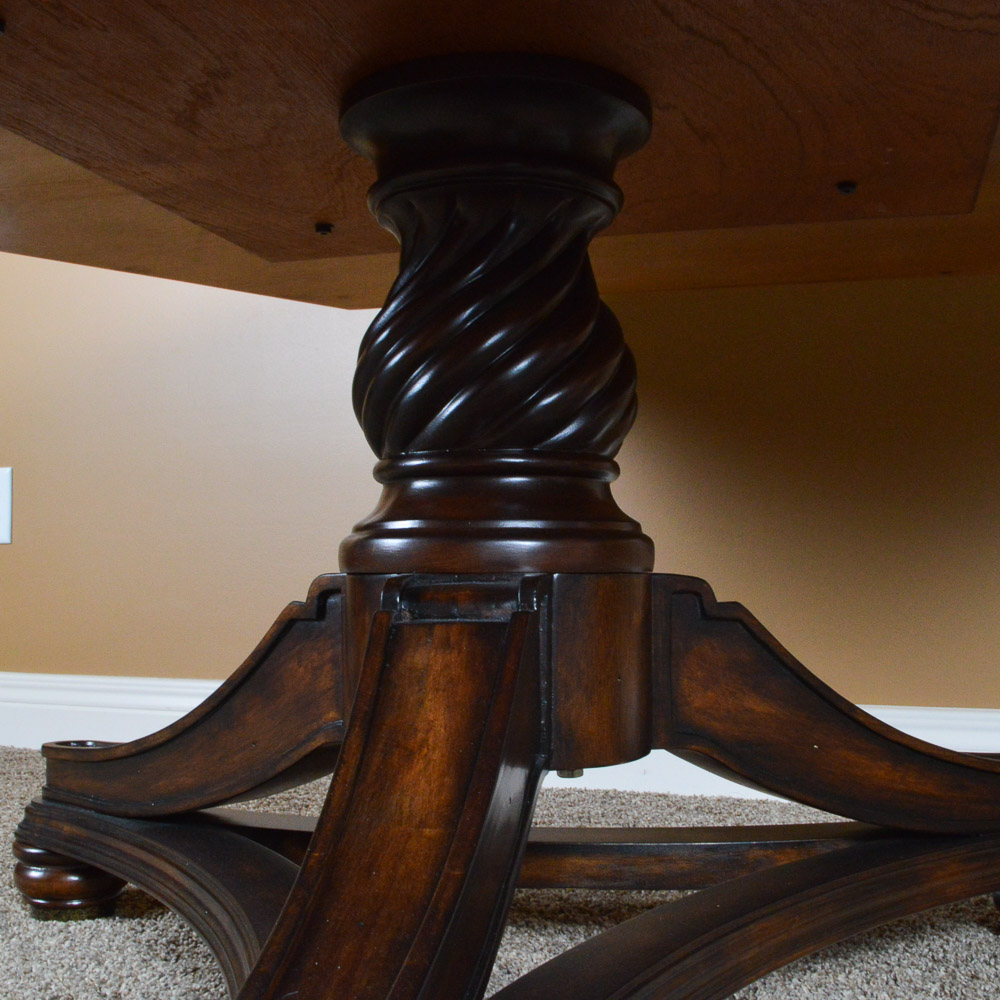 Pedestal Game Table by Frontgate