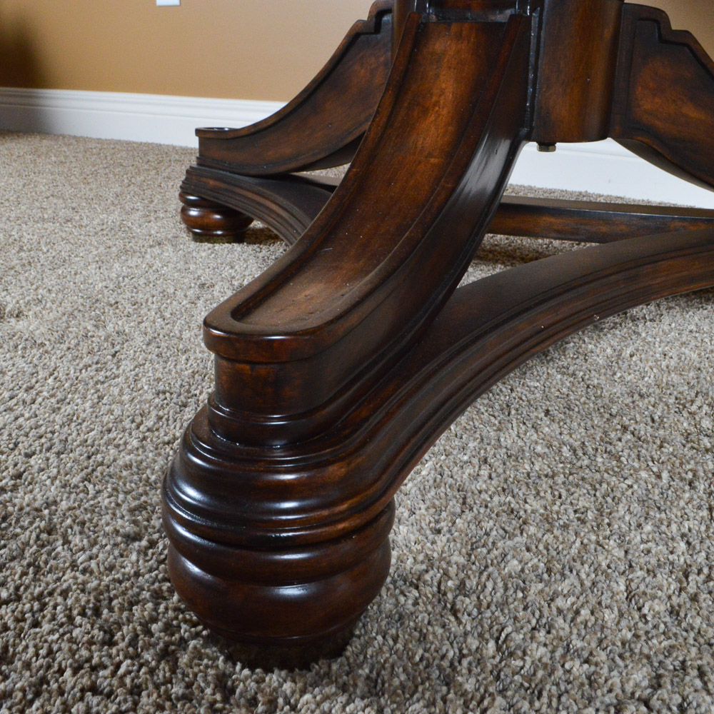 Pedestal Game Table by Frontgate