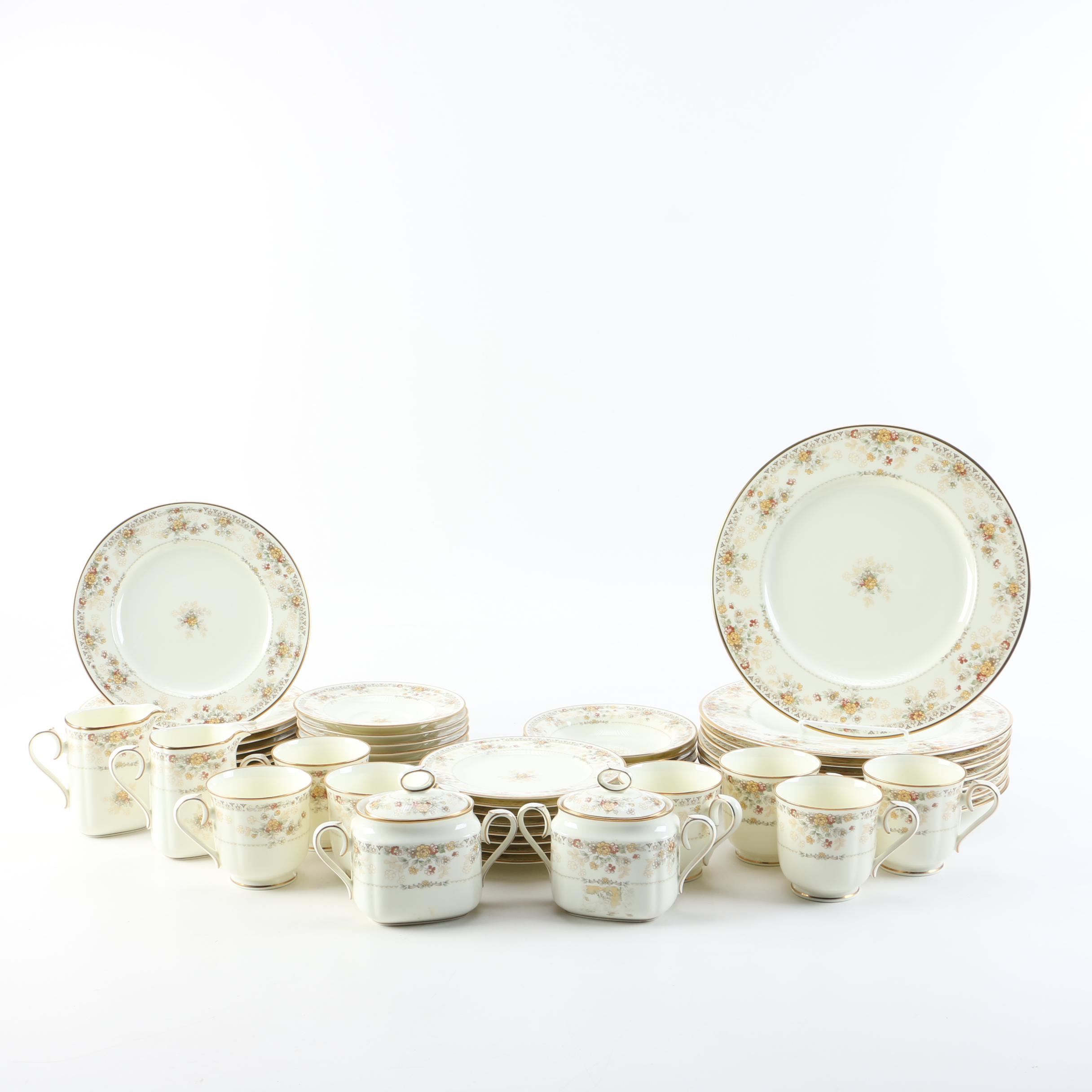Noritake "Salisbury" Bone China  Dinnerware Set