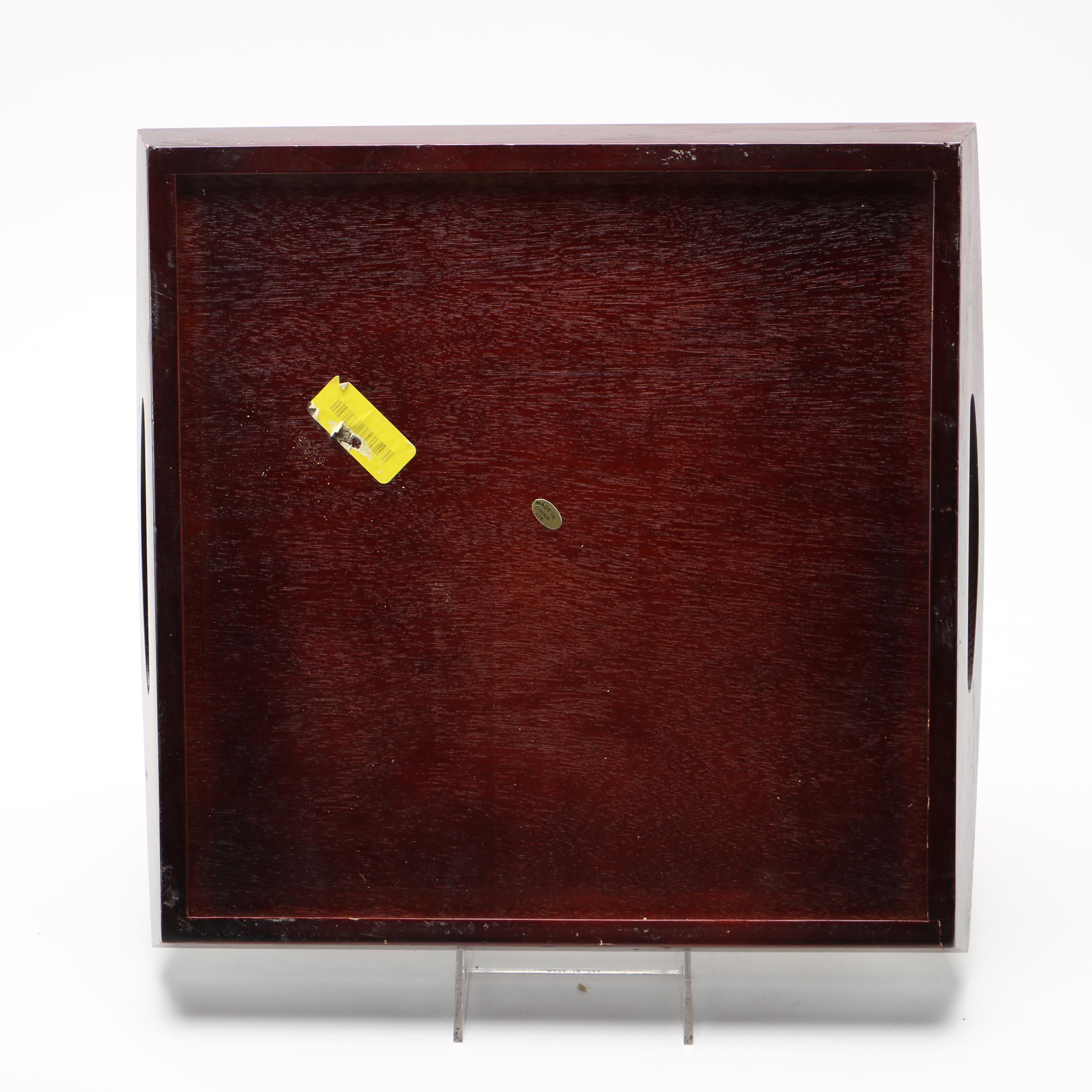 Hand-Painted Serving Trays