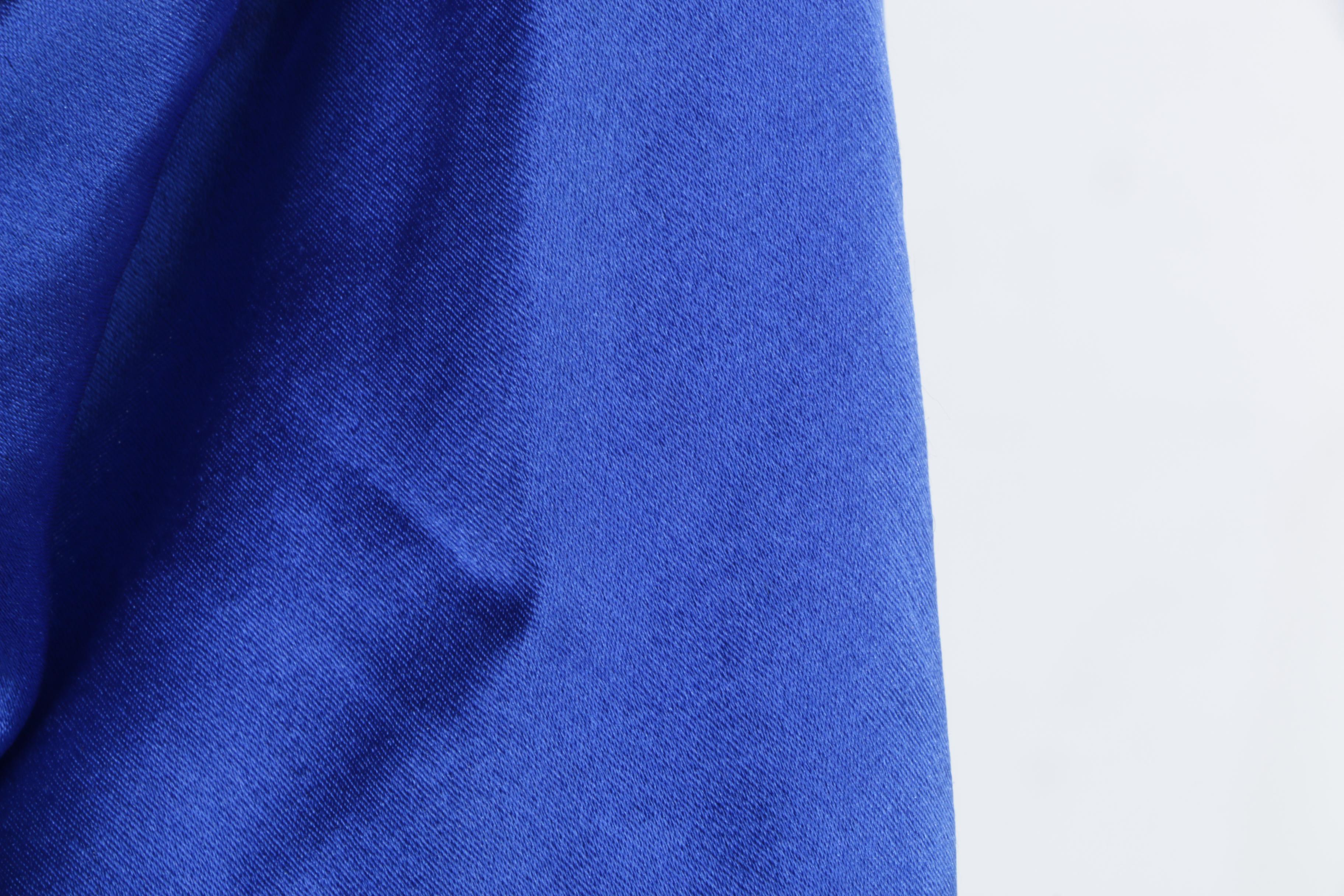 Vintage Oscar de la Renta Silk Evening Gown