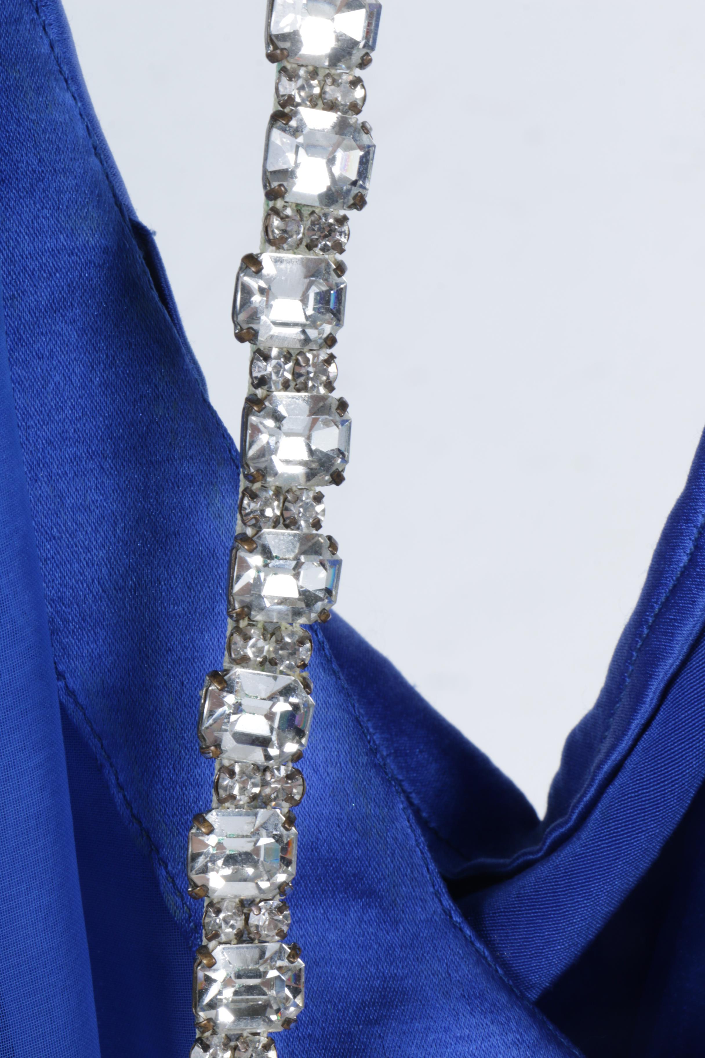 Vintage Oscar de la Renta Silk Evening Gown