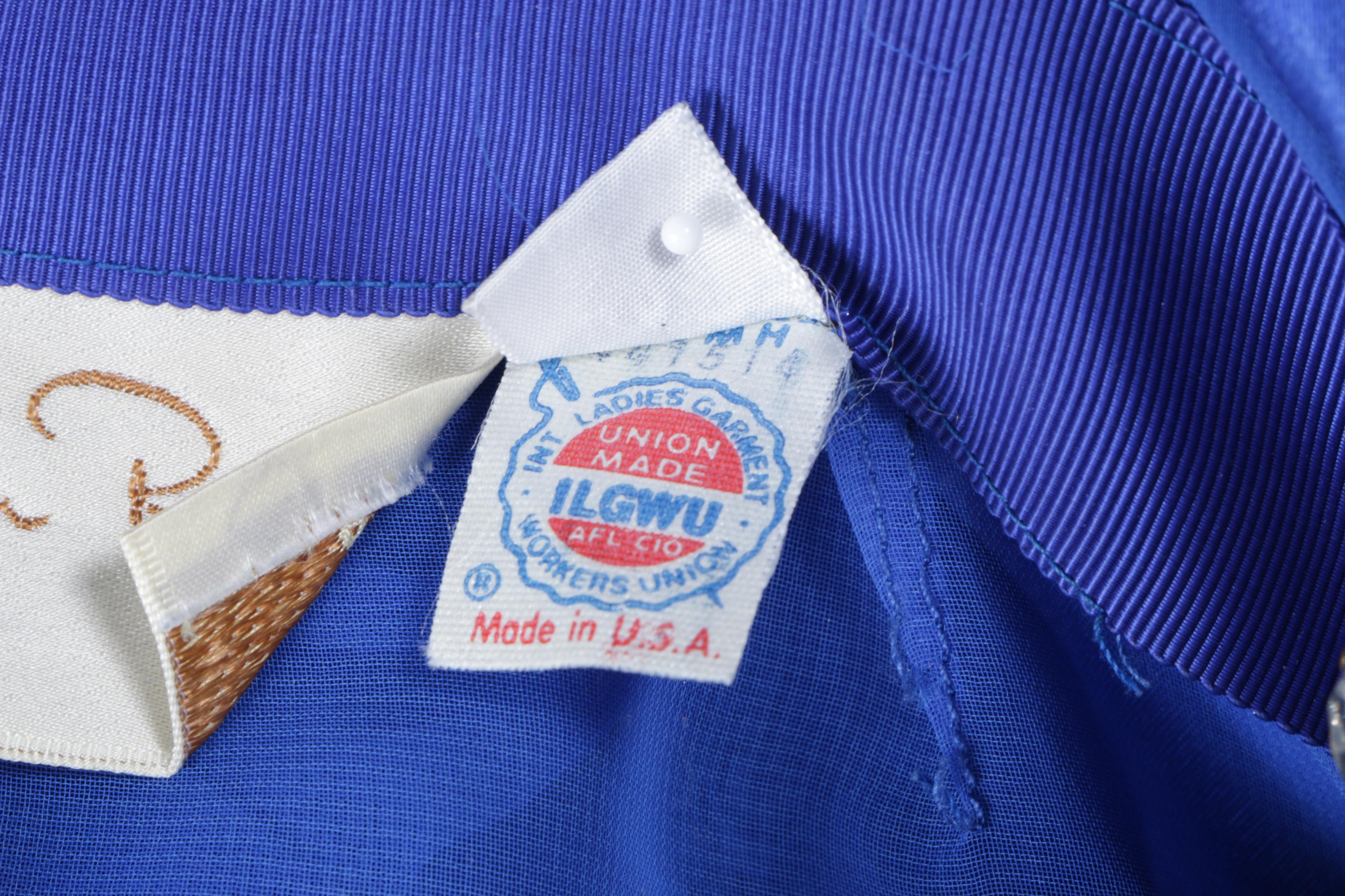 Vintage Oscar de la Renta Silk Evening Gown