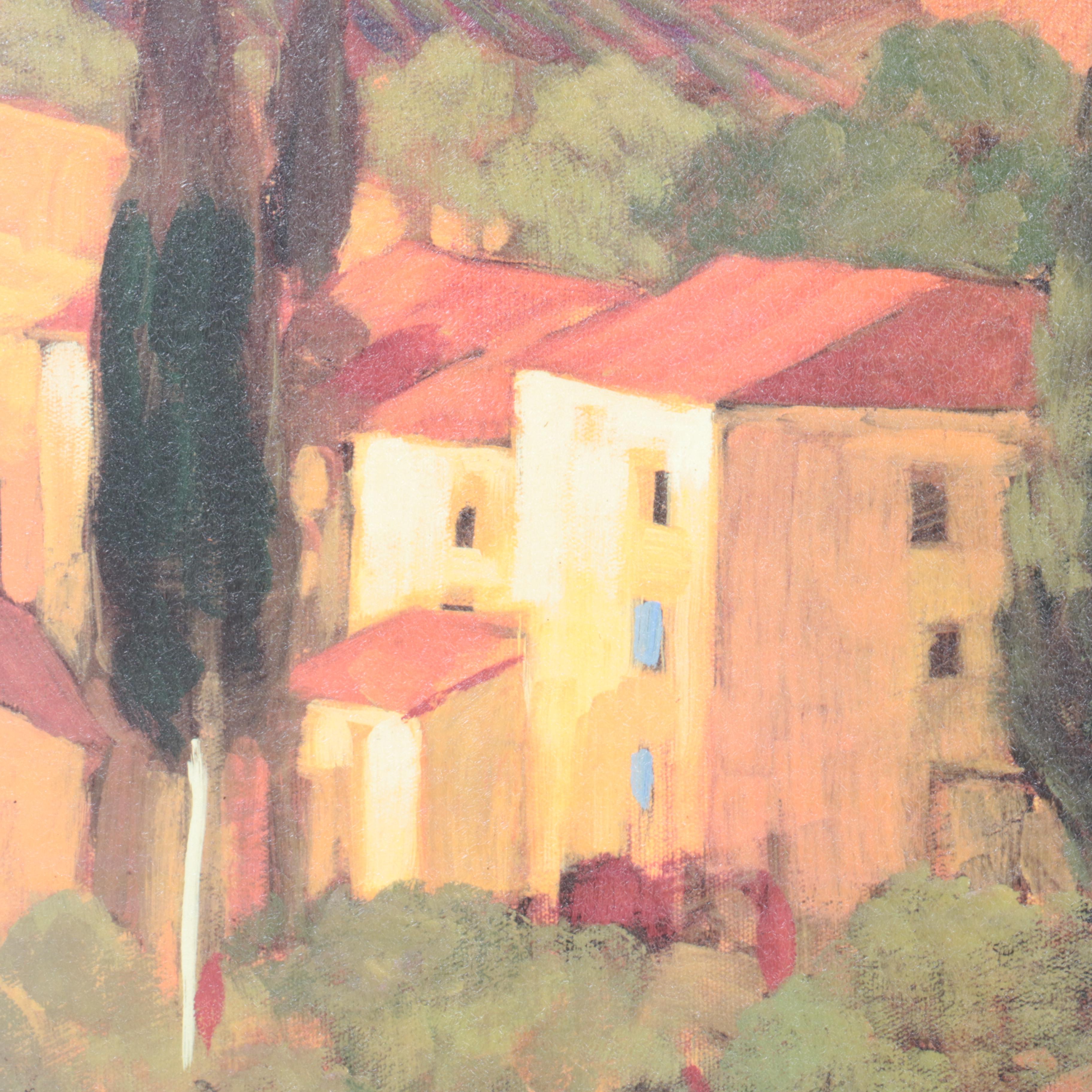 After Philip Craig Giclee on Board "Terracotta Vista"