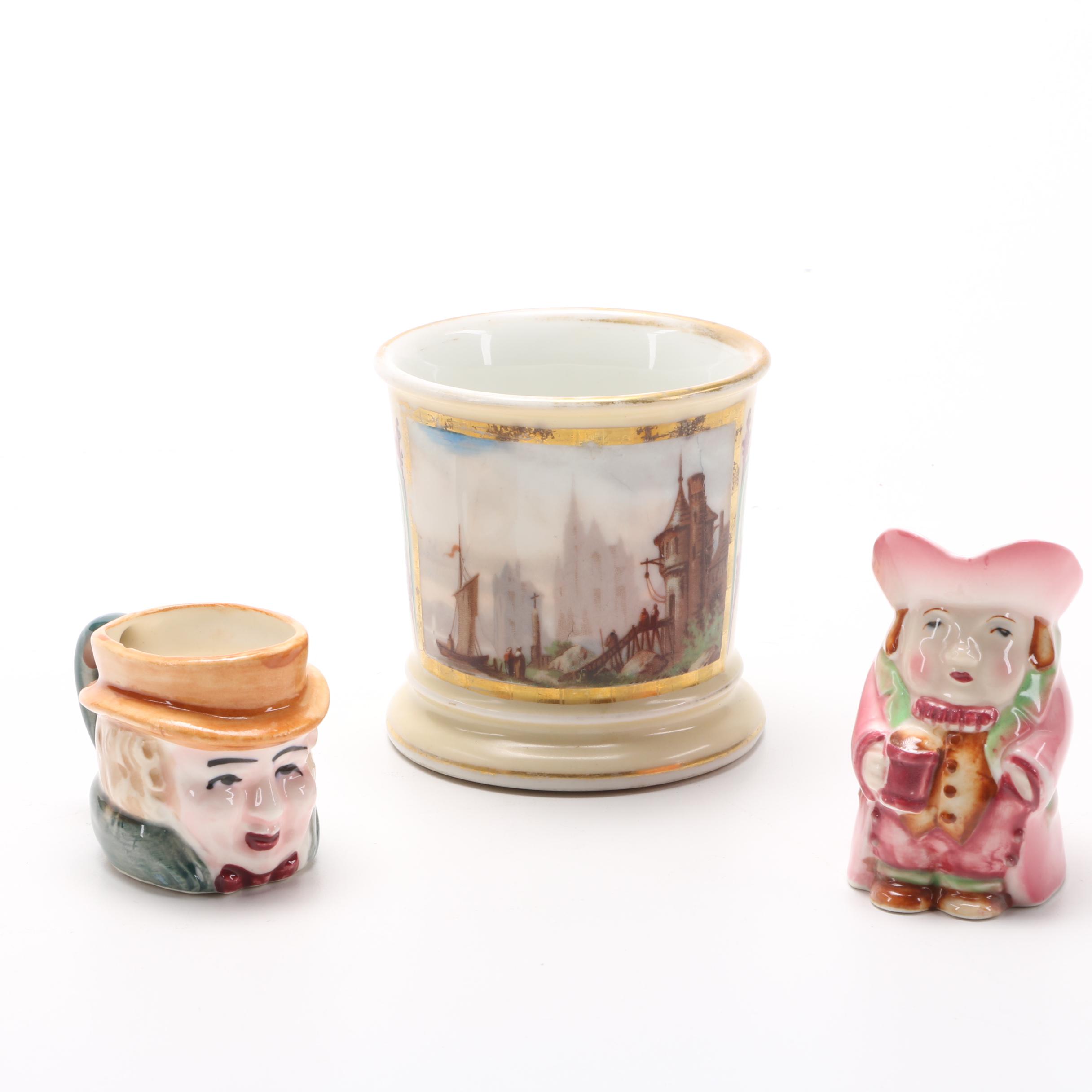 Assorted Porcelain Vessels Including Morijama