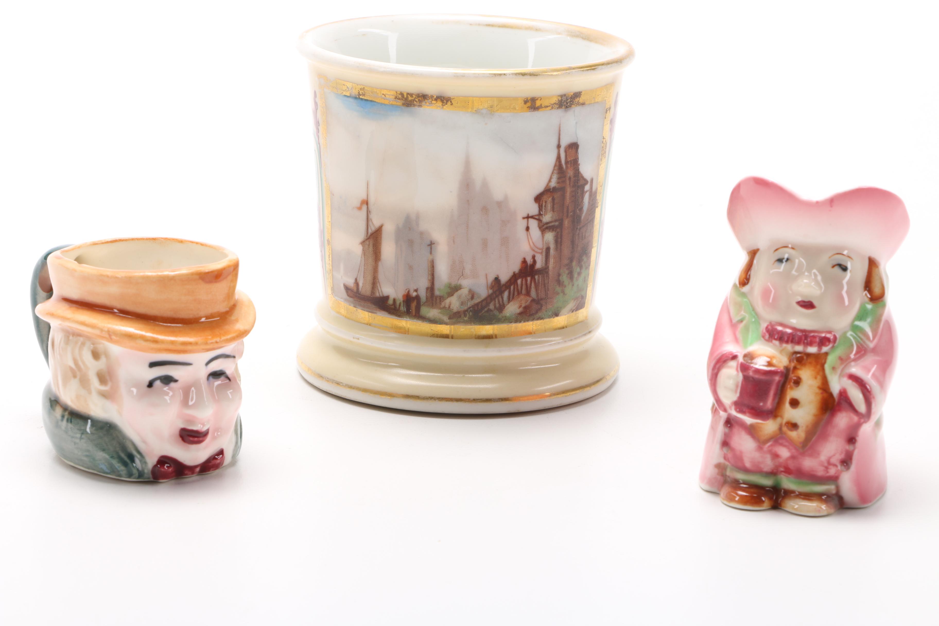 Assorted Porcelain Vessels Including Morijama