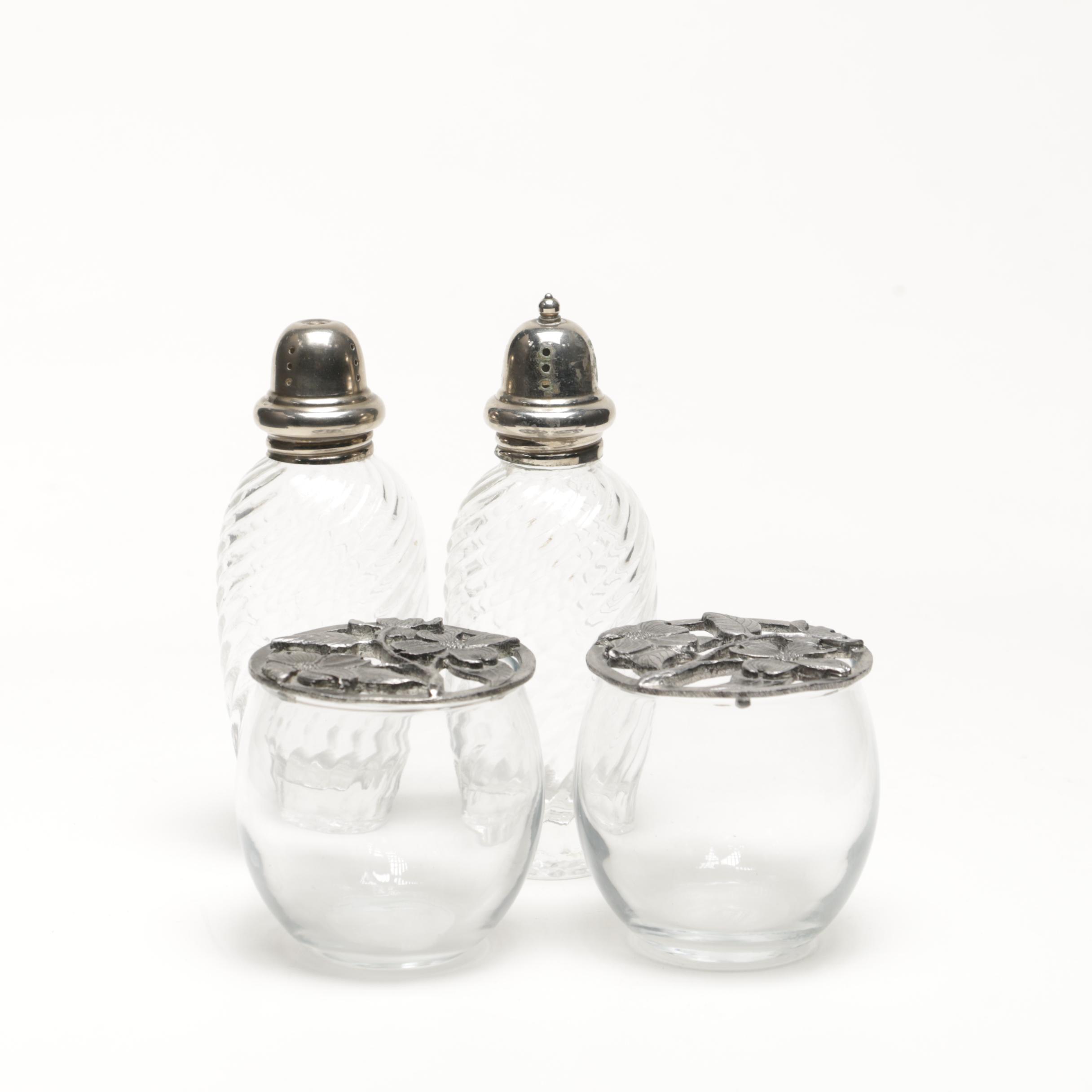 Shaker and Votive Candleholder Set