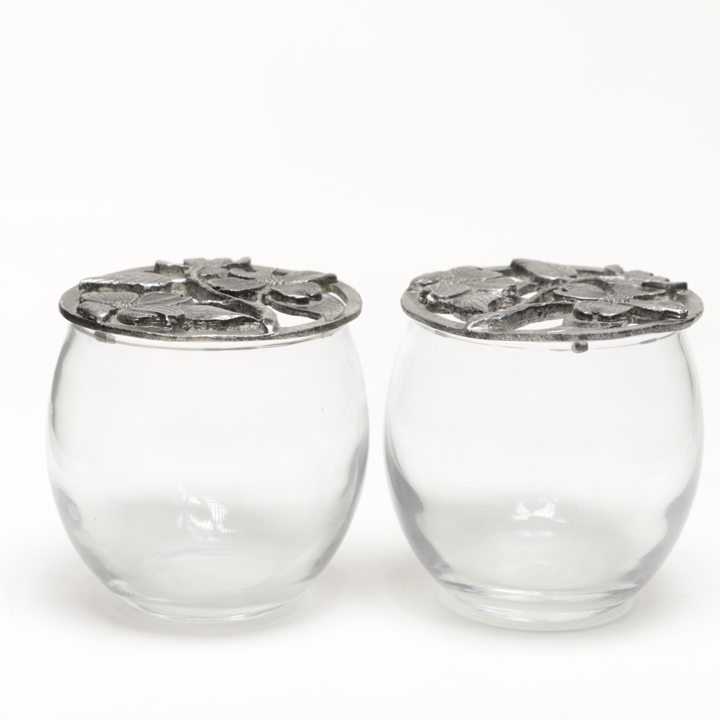 Shaker and Votive Candleholder Set