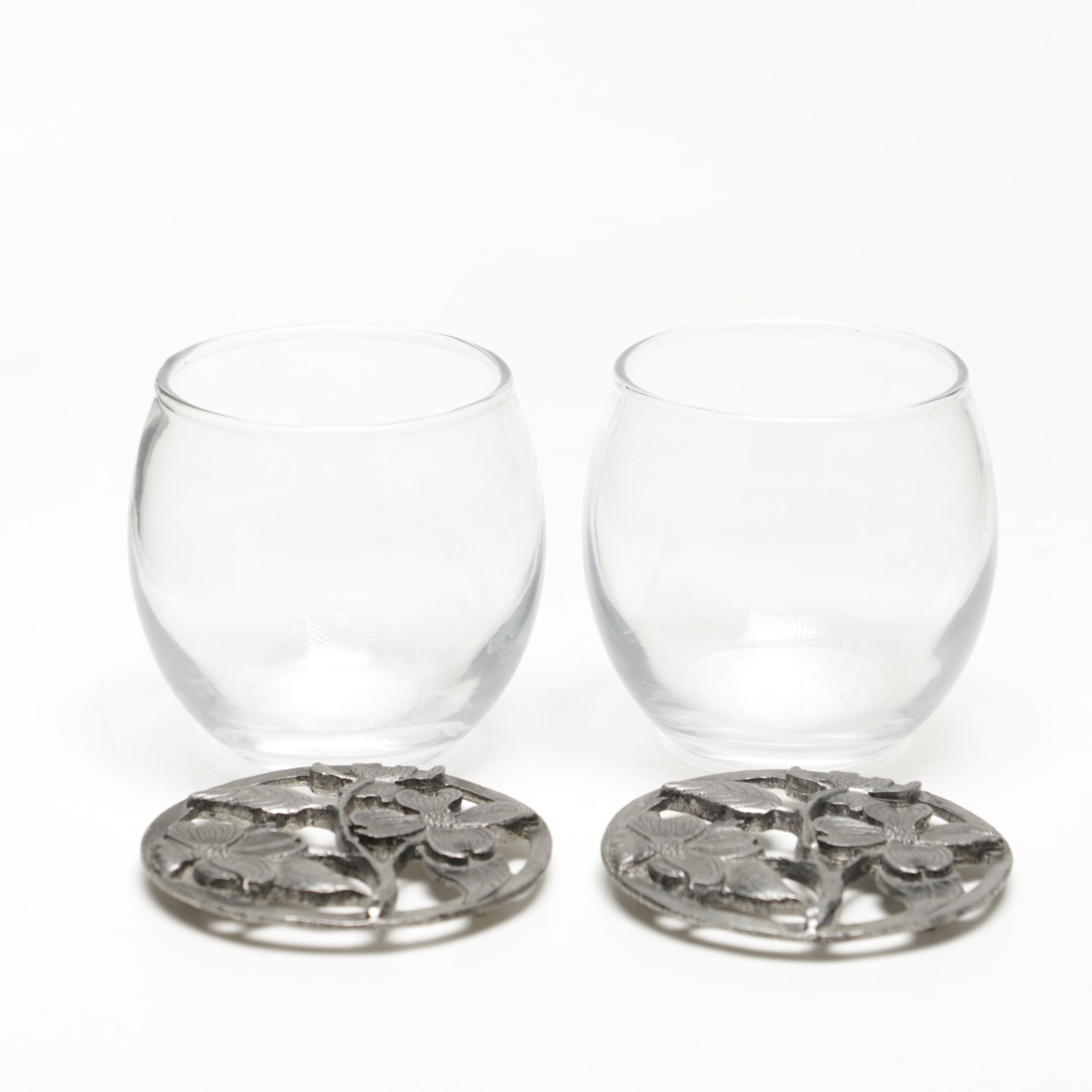 Shaker and Votive Candleholder Set