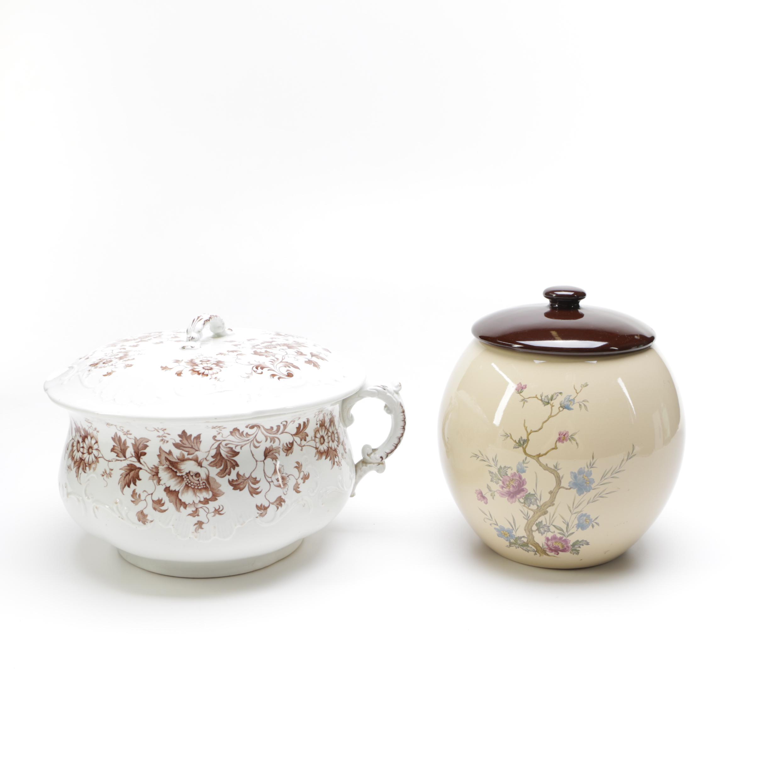 Lidded Ceramic Bowls
