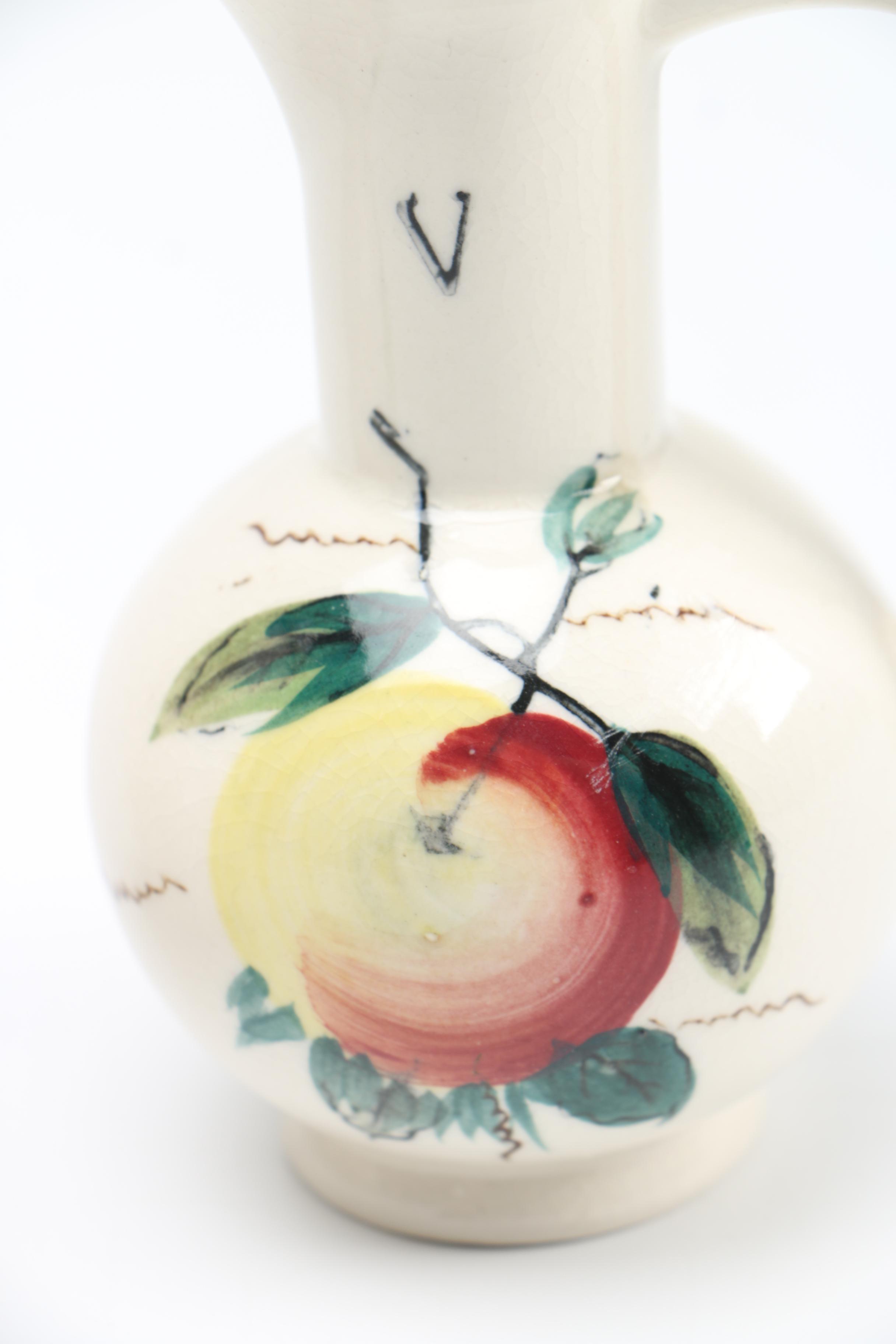 Reflected Summer Theme Pattern Ceramic Pitchers