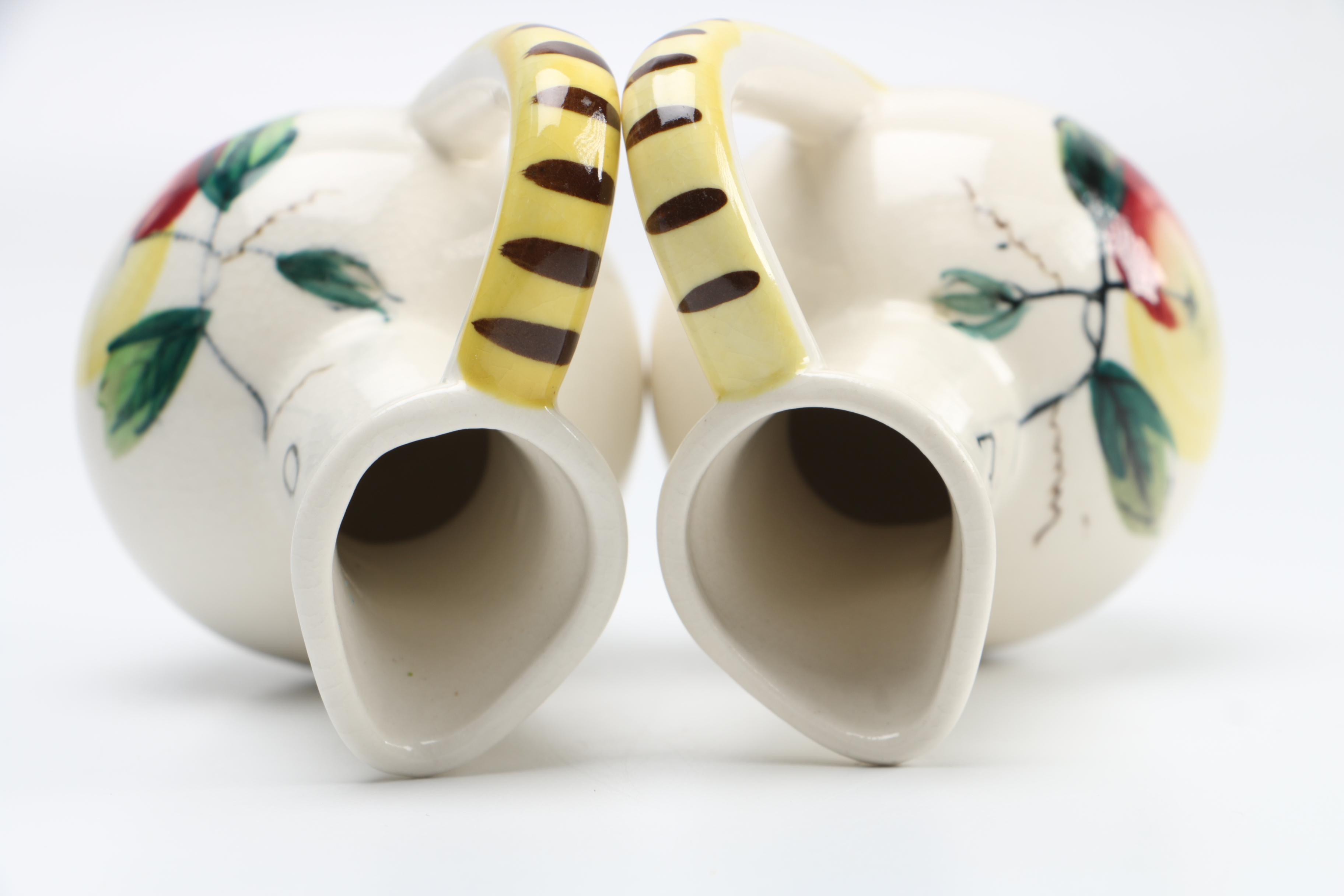 Reflected Summer Theme Pattern Ceramic Pitchers