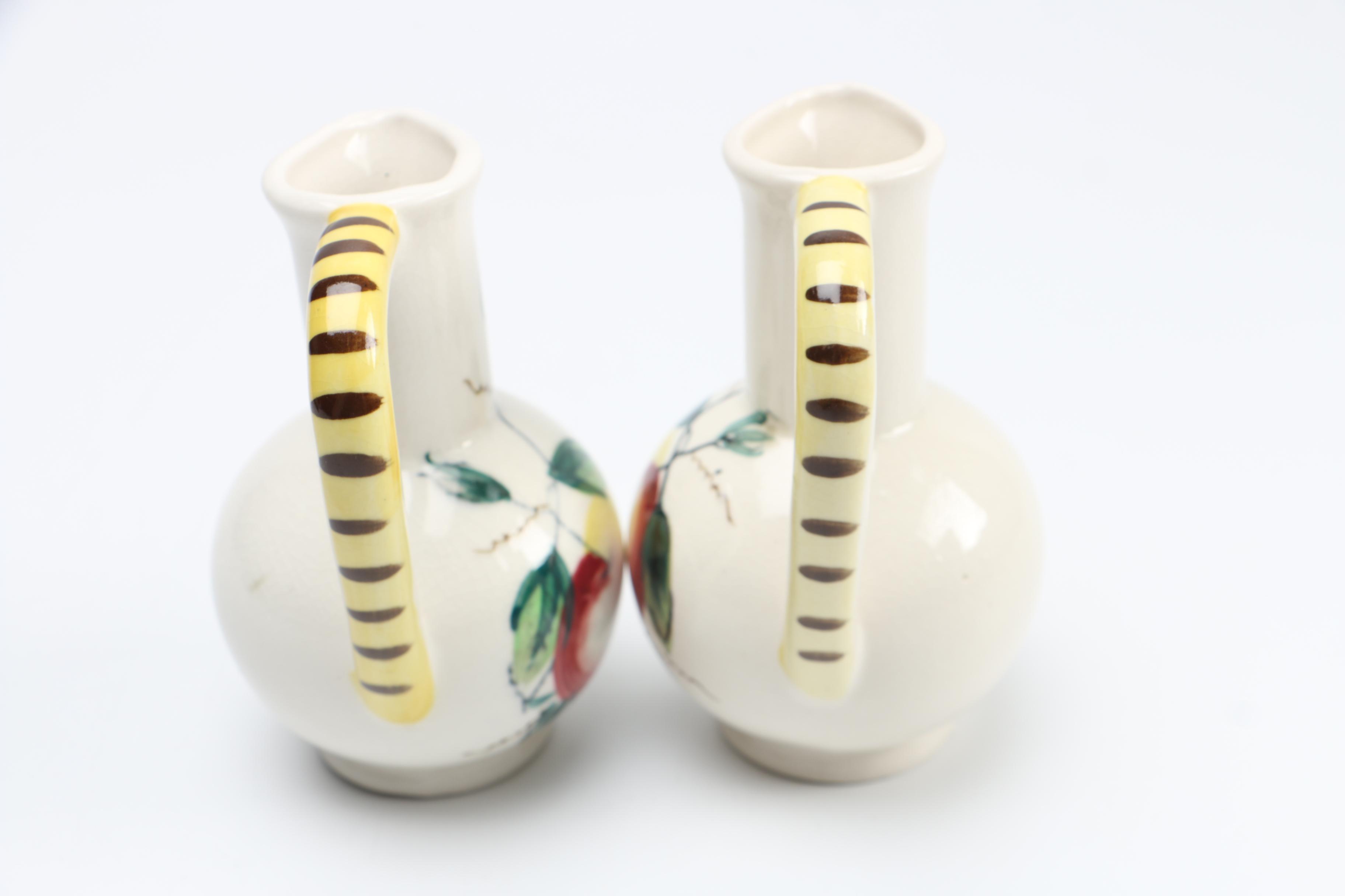 Reflected Summer Theme Pattern Ceramic Pitchers