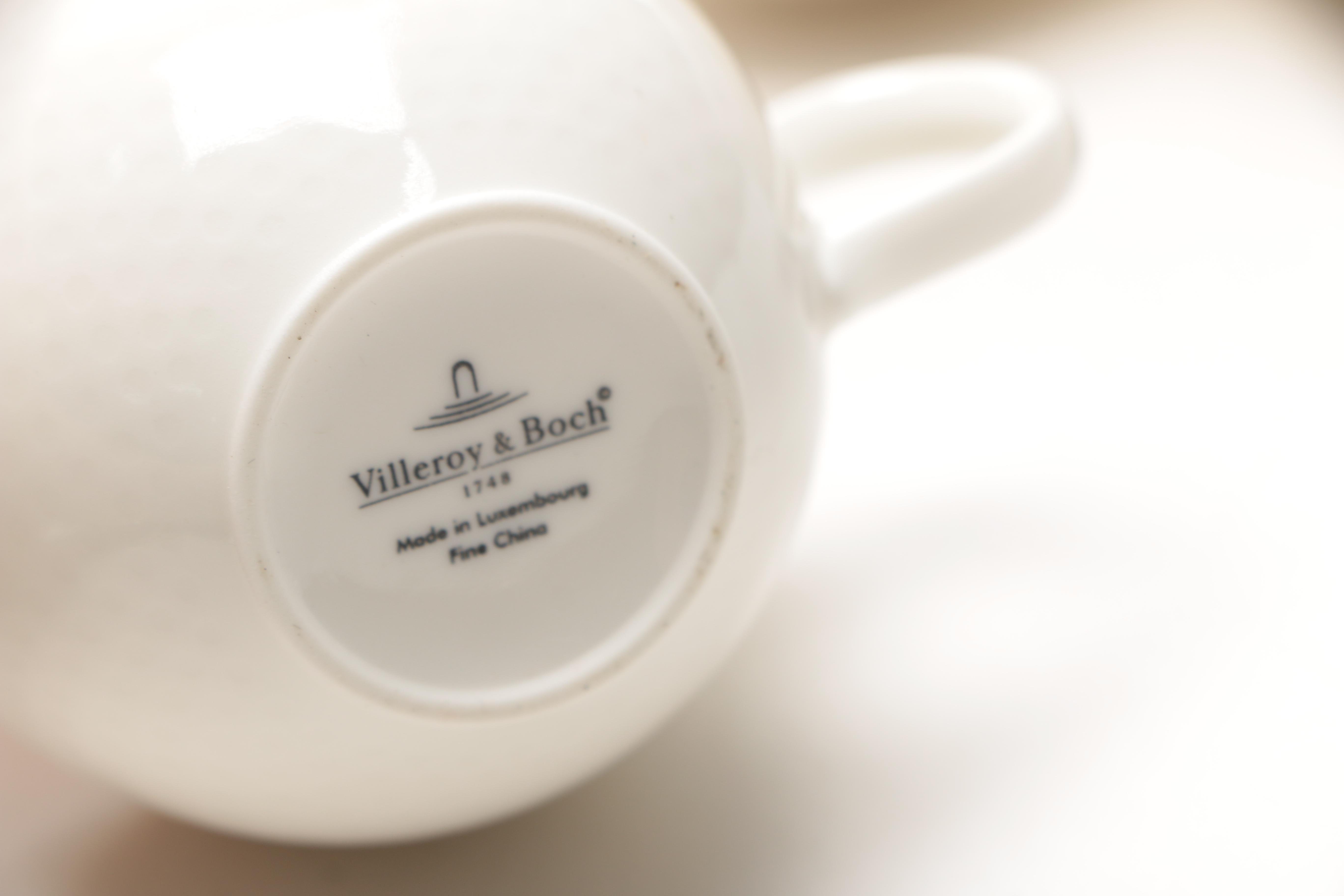 Villeroy & Boch China Teacups and Saucers