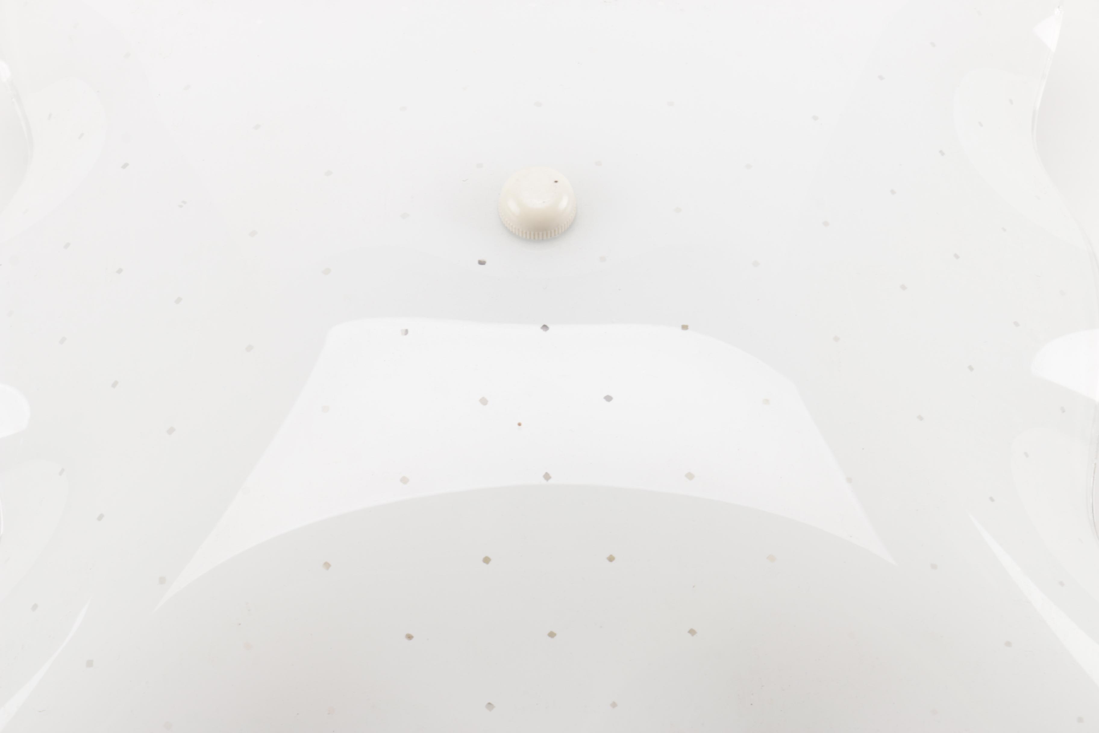 Glass Dish Ceiling Light
