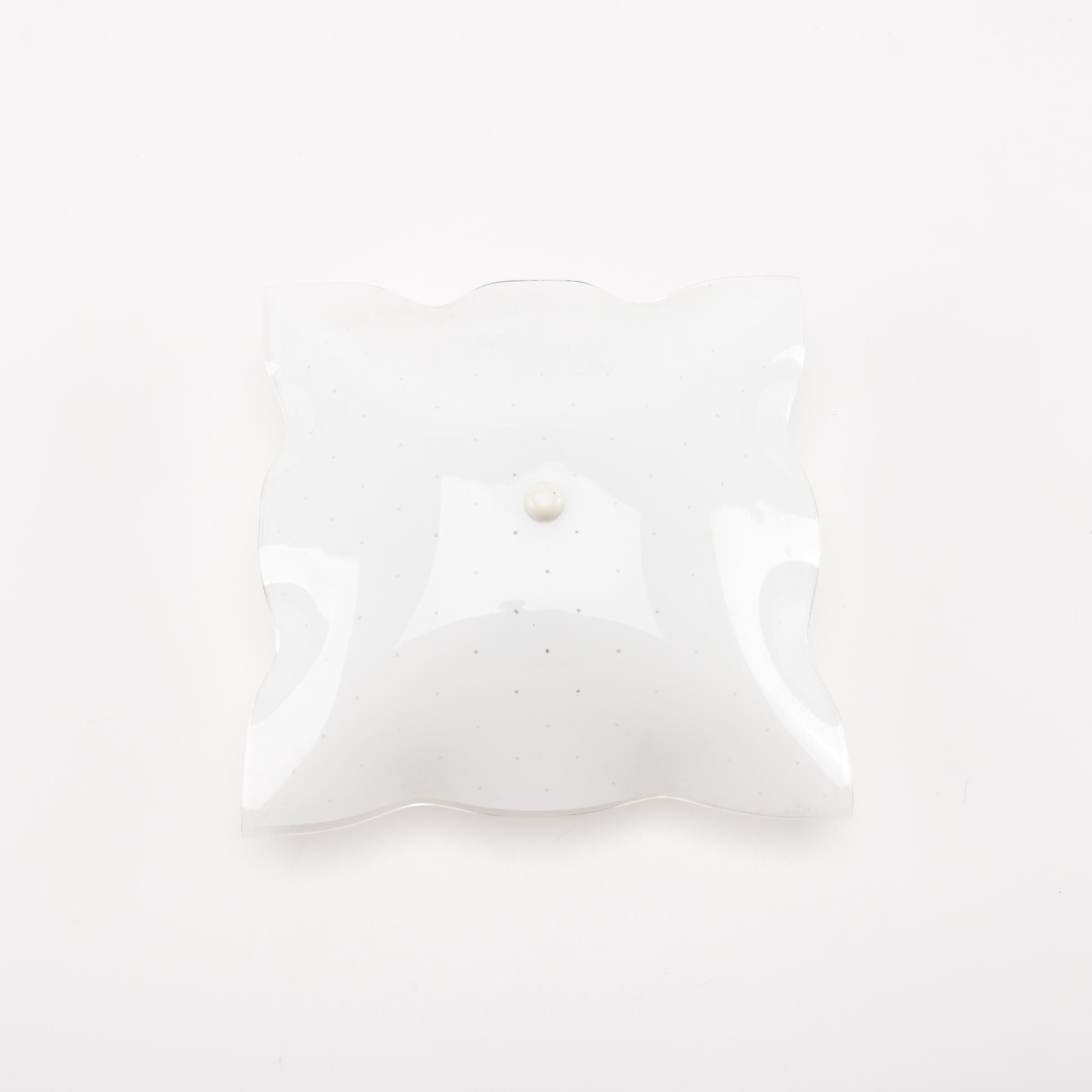 Glass Dish Ceiling Light