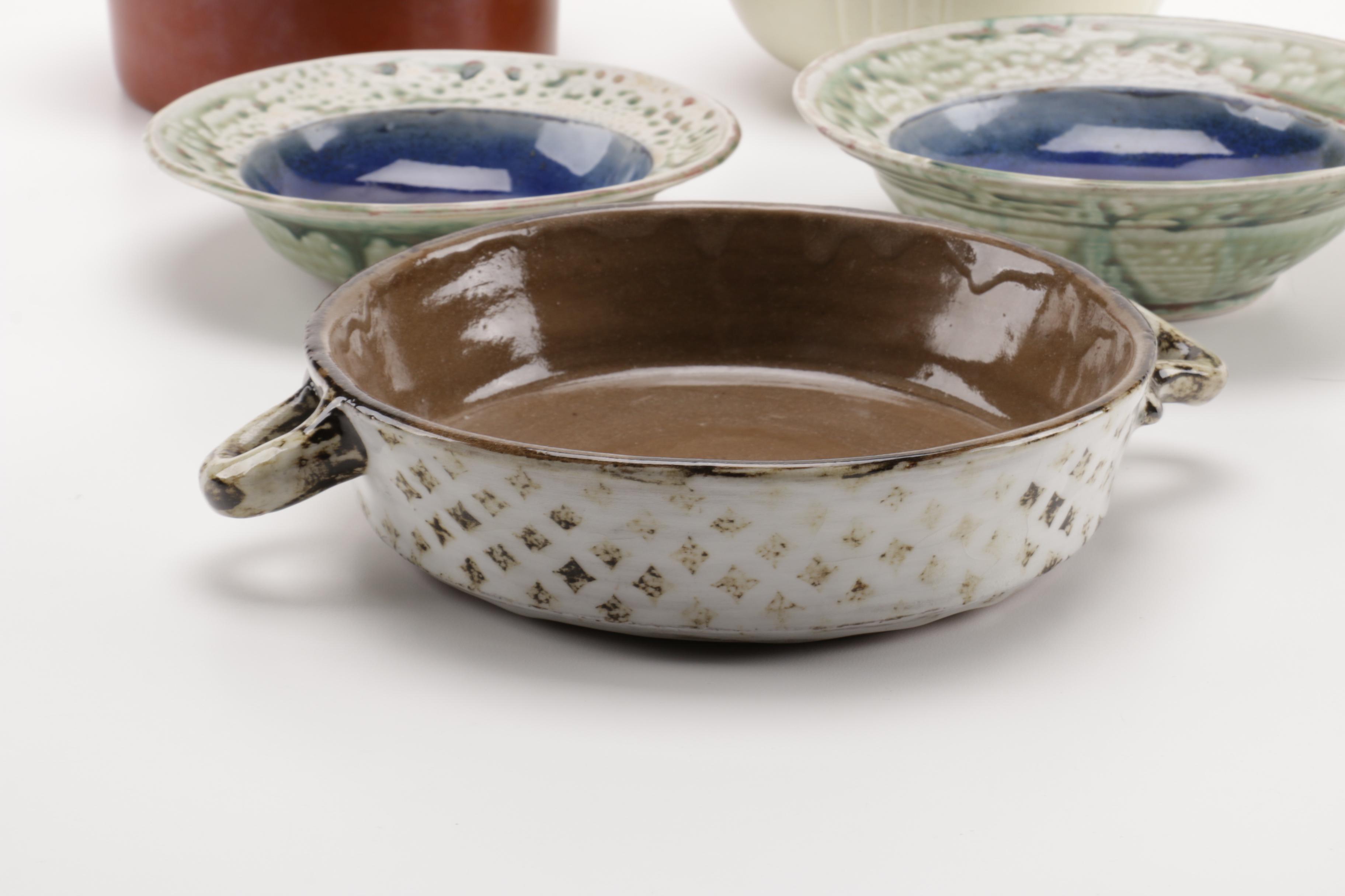 Hand Made Stoneware Bowls and Pots