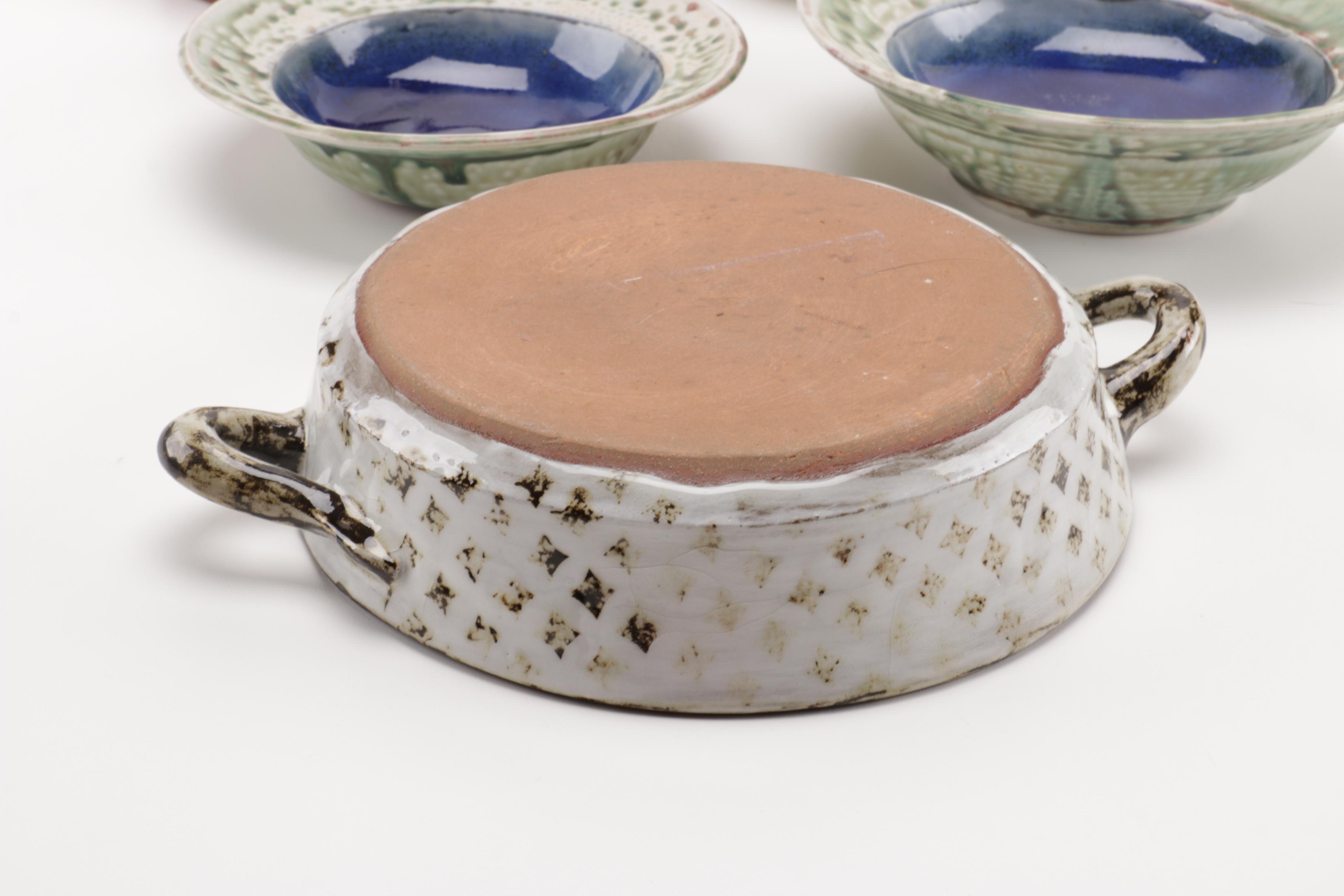 Hand Made Stoneware Bowls and Pots