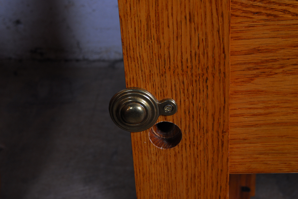 Full Size Oak Poster Bed Frame